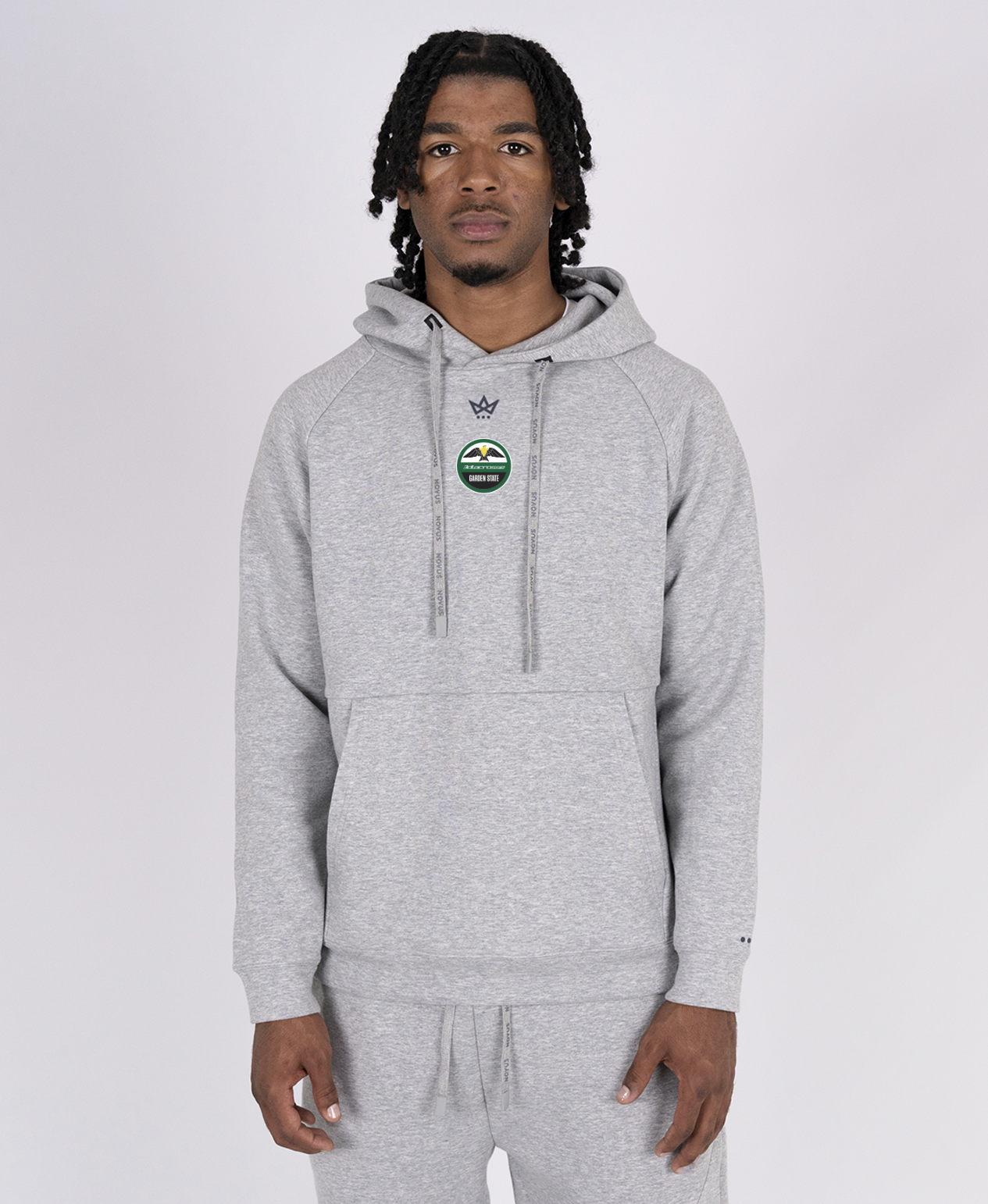 3D LACROSSE - GARDEN STATE ROYALKNIT HOODIE