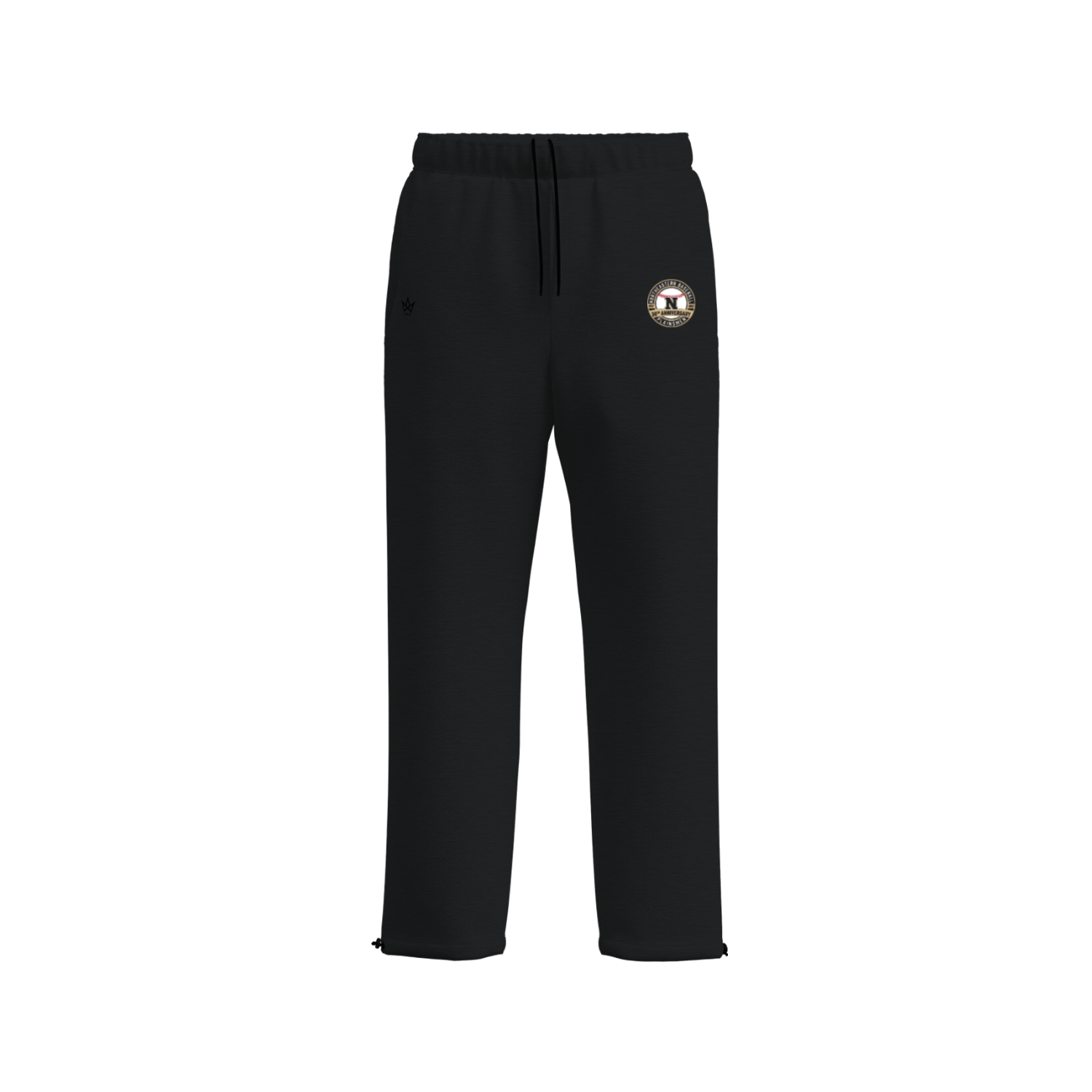 NJC BASEBALL COTTON FLEECE SWEATPANTS [BLACK]