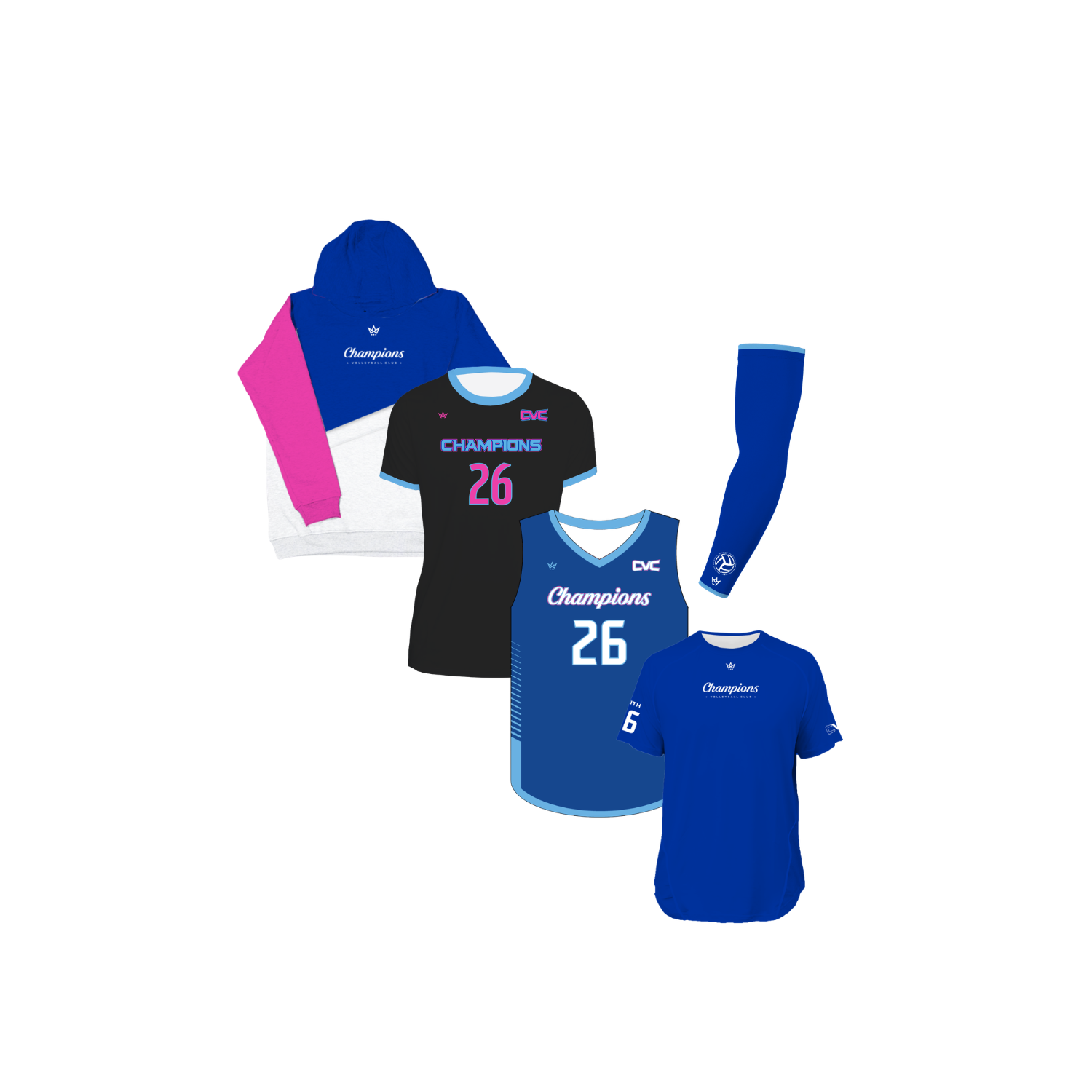 CHAMPION VOLLEYBALL CLUB '26 CLUB PLAYER PACK