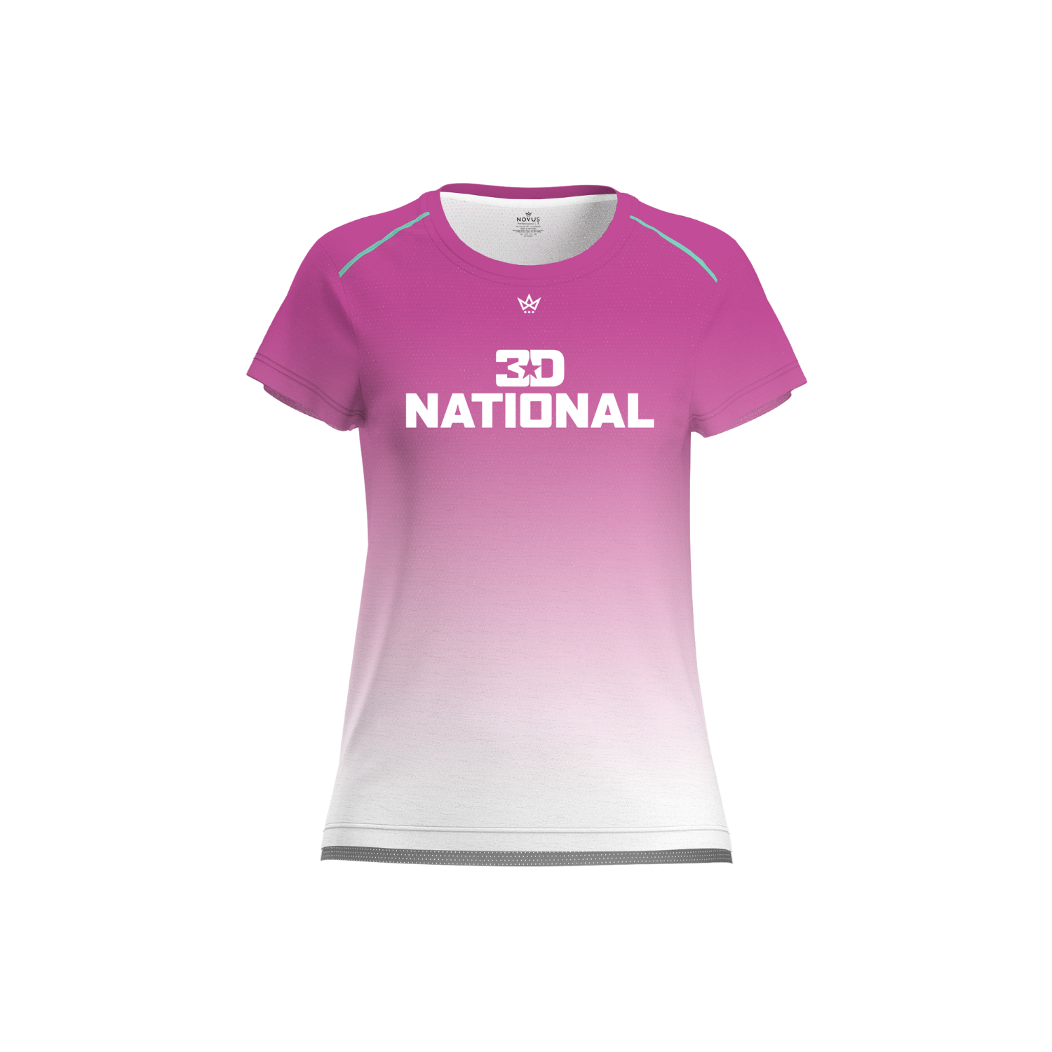 3D NATIONAL LACROSSE FLORIDA WOMEN'S AURA TEE