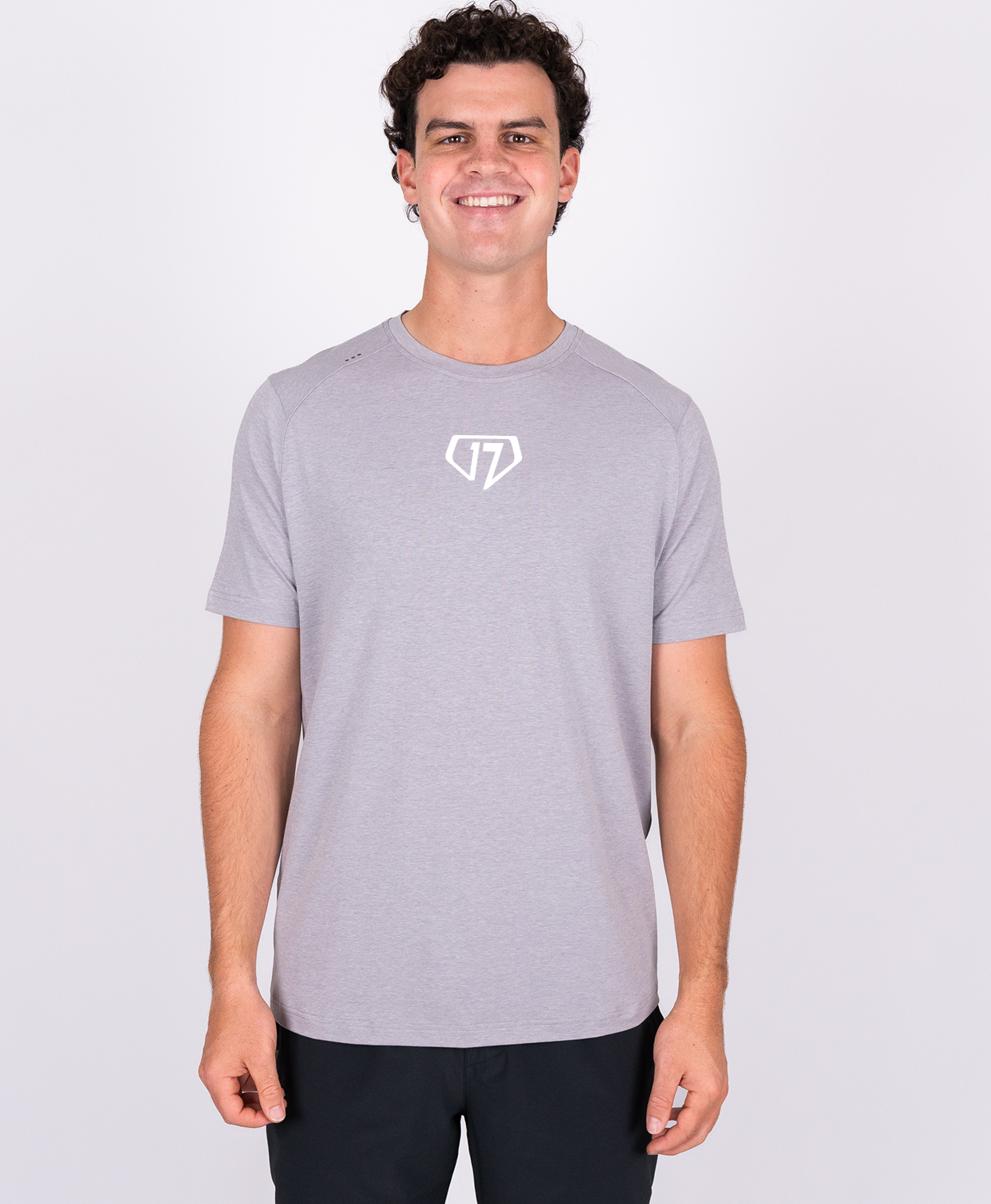 17 CO. TRINITY SS TEE - HEATHER STERLING