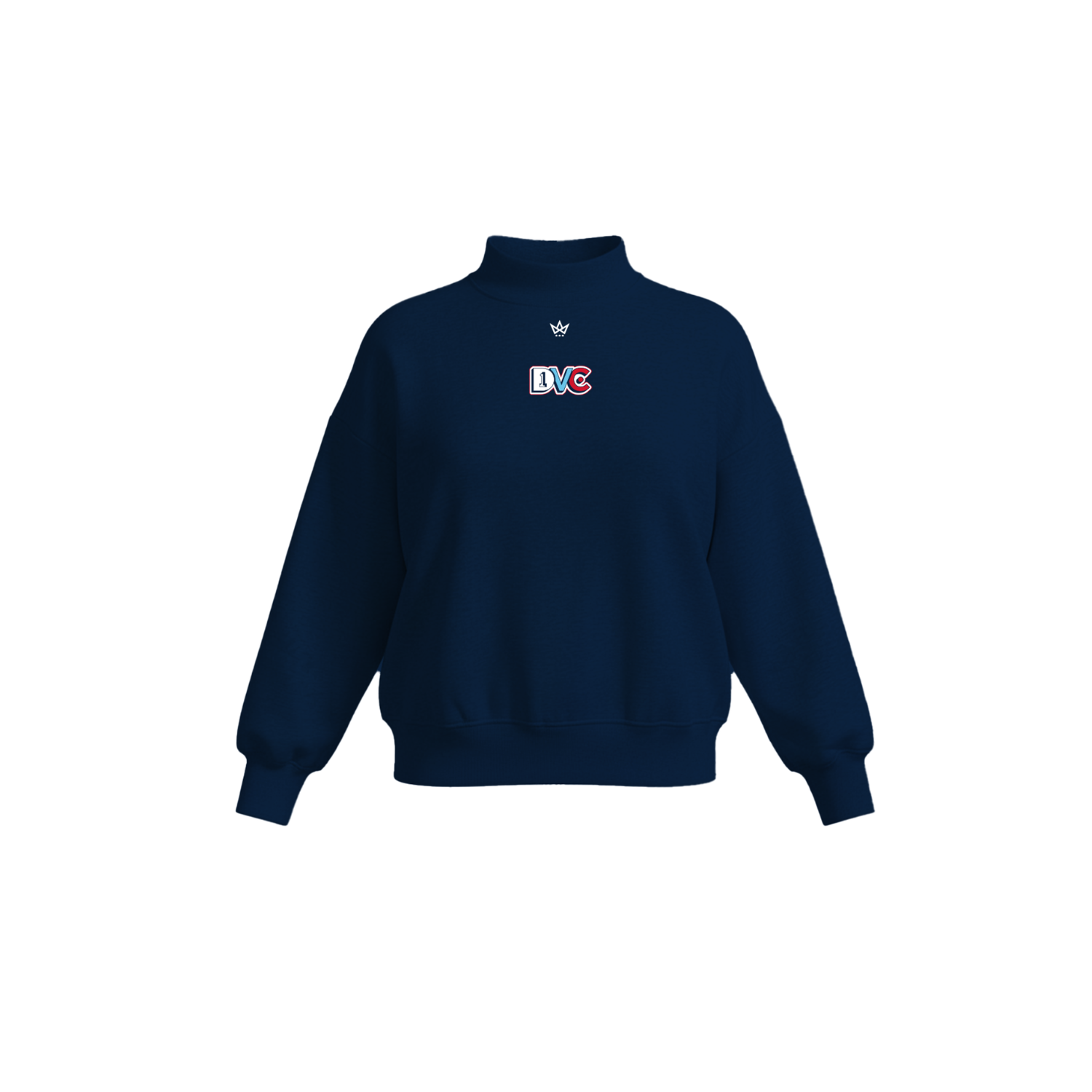 DRIVE VOLLEYBALL CLUB WOMEN'S COTTON FLEECE MOCKNECK