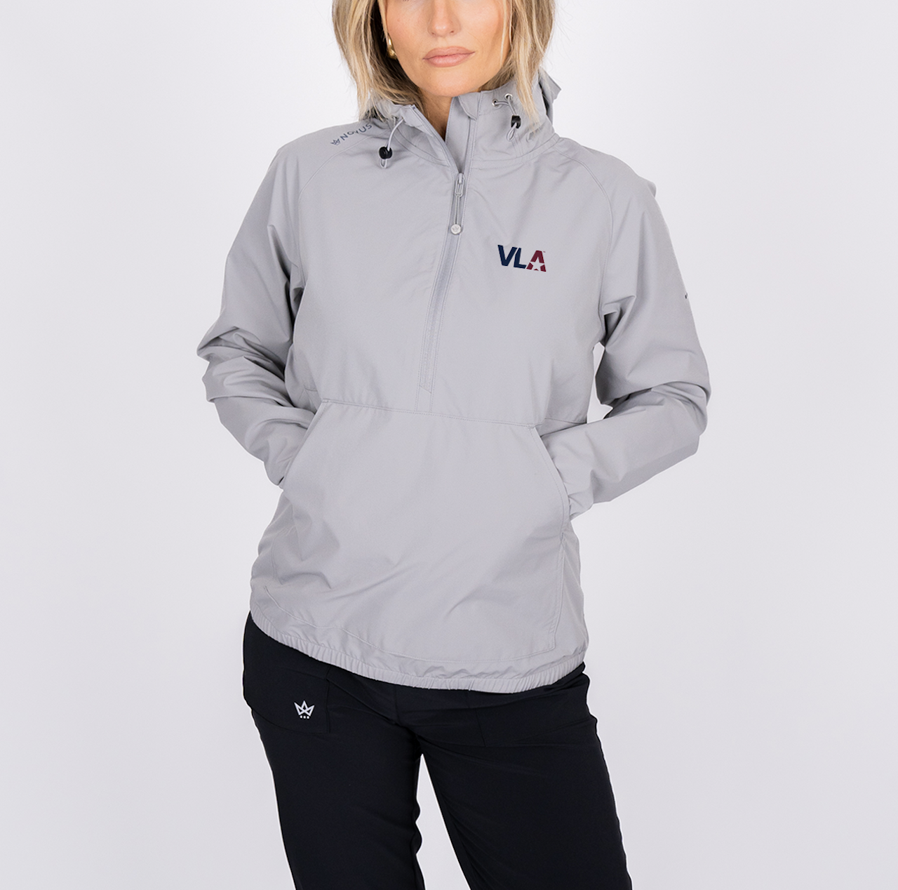 VOLLEYBALL LEAGUE  OF AMERICA '26 WOMEN'S RESILIENT ANORAK - ONYX