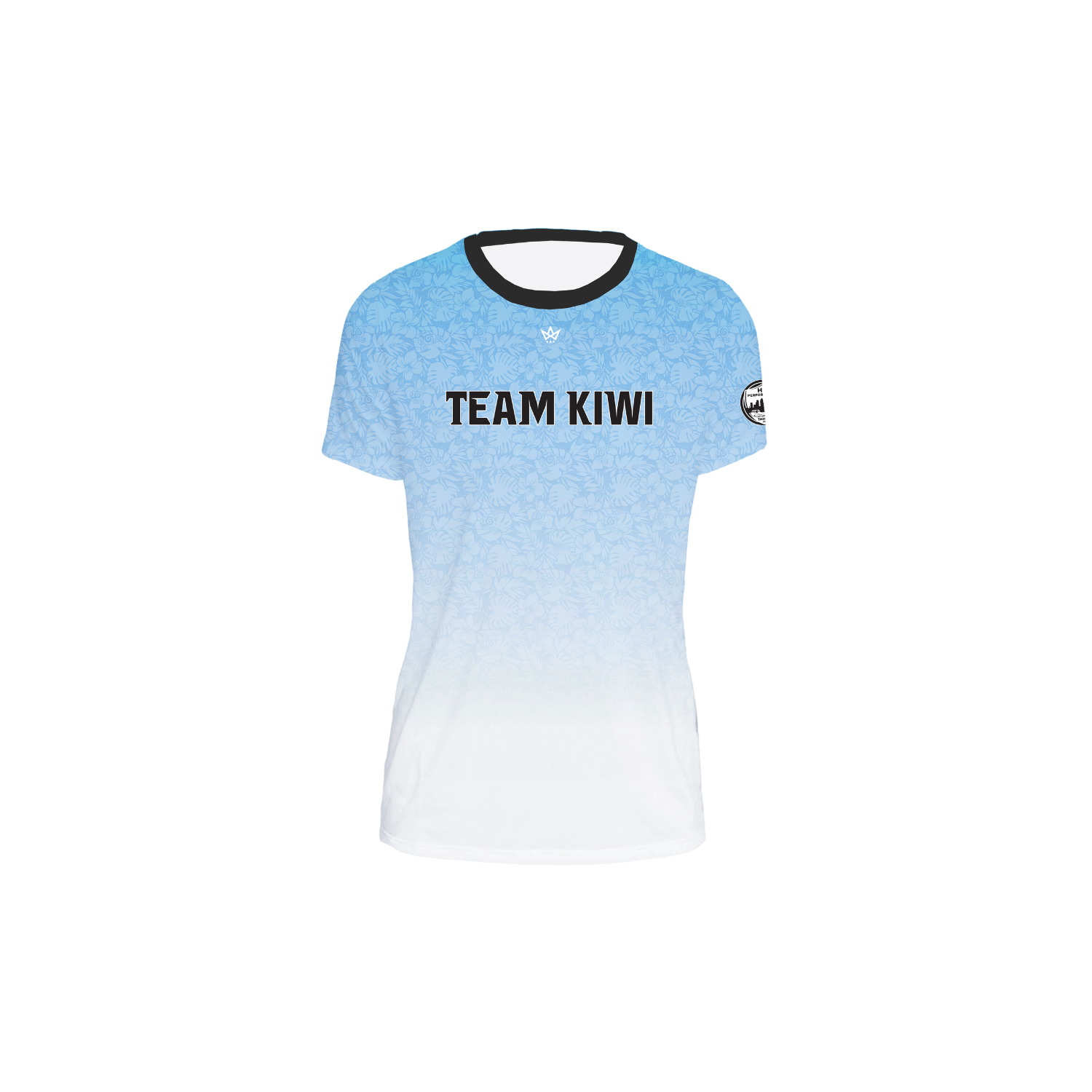 TEAM KIWI '26 WOMEN'S PERFORMANCE SS TEE - BLUE