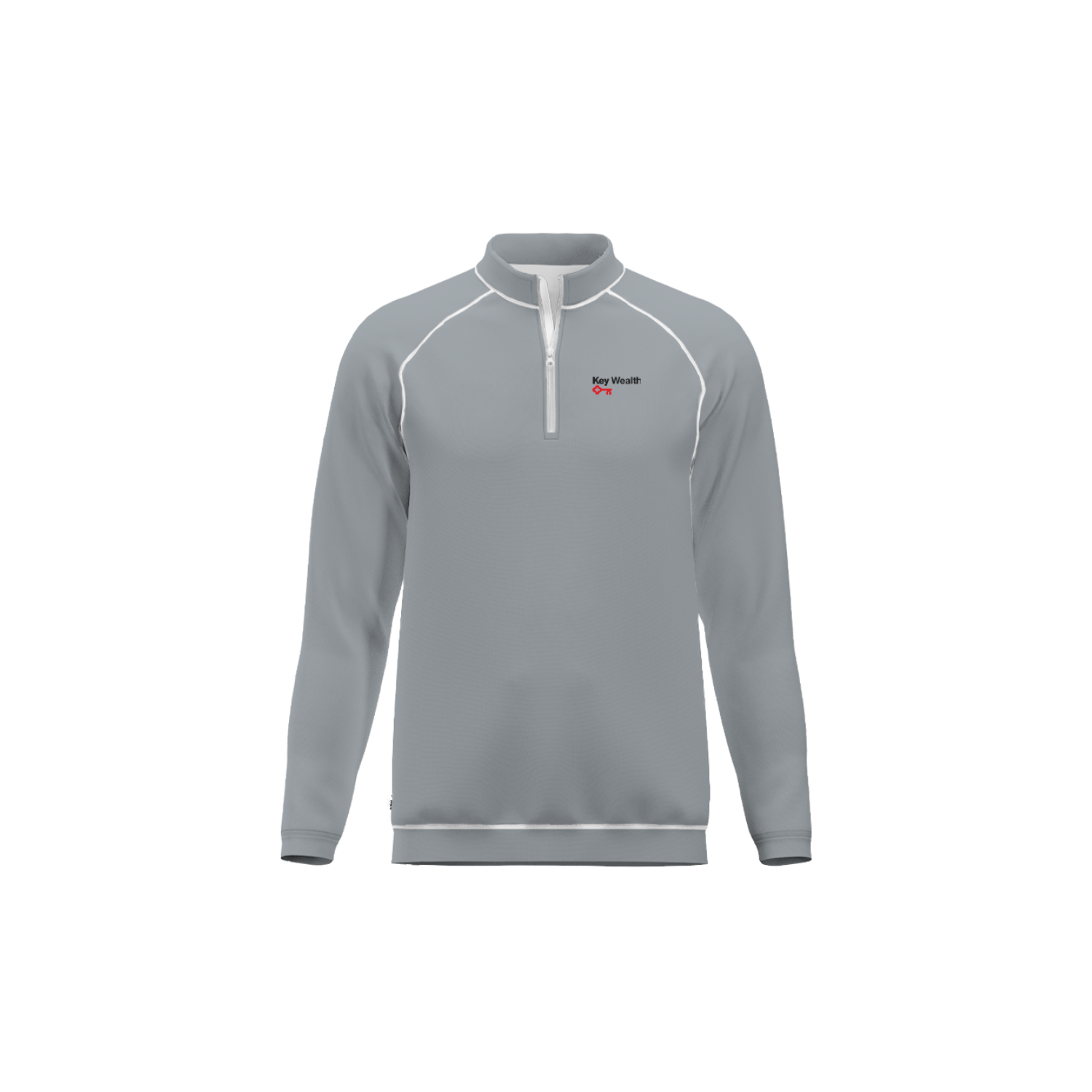 KEY BANK INVESTMENTS SUB PERFORMANCE QUARTER-ZIP - GRAY