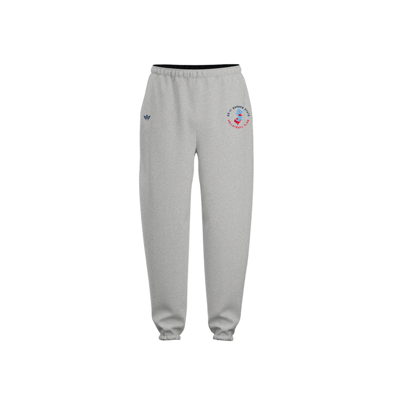 DIGS VOLLEYBALL CLUB SUB PERFORMANCE FLEECE JOGGERS - GRAY