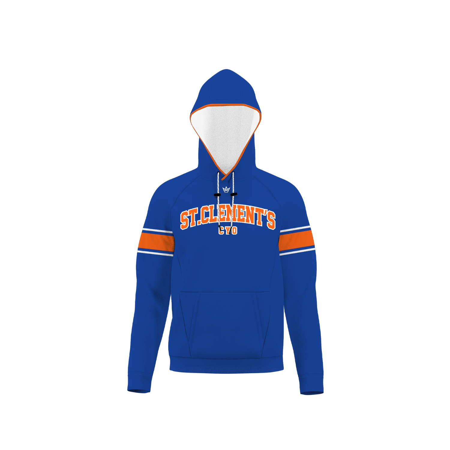 ST. CLEMENT'S SUB PERFORMANCE FLEECE HOODIE [BLUE]