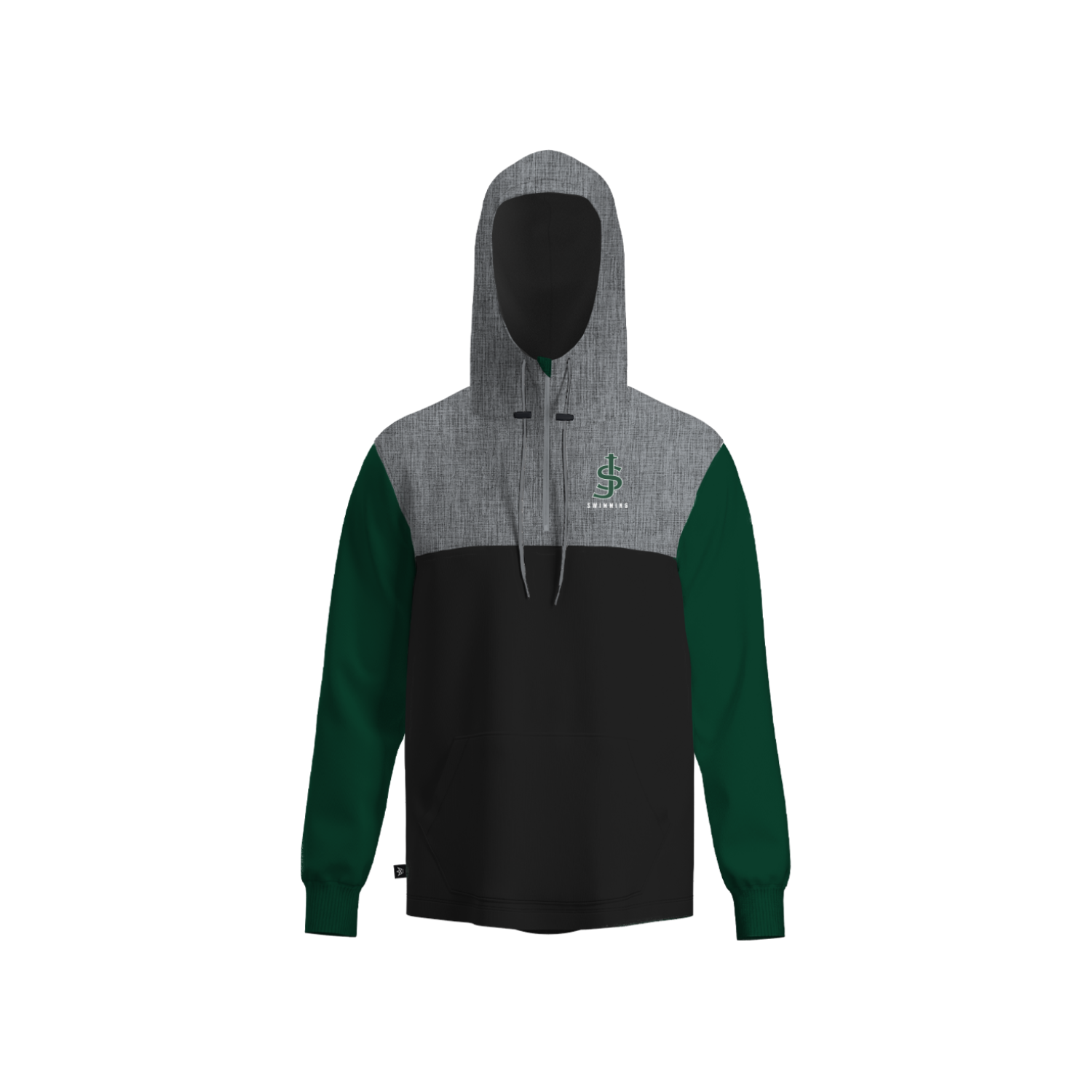 ST. JOE'S SWIMMING '26 PANELED HOODIE