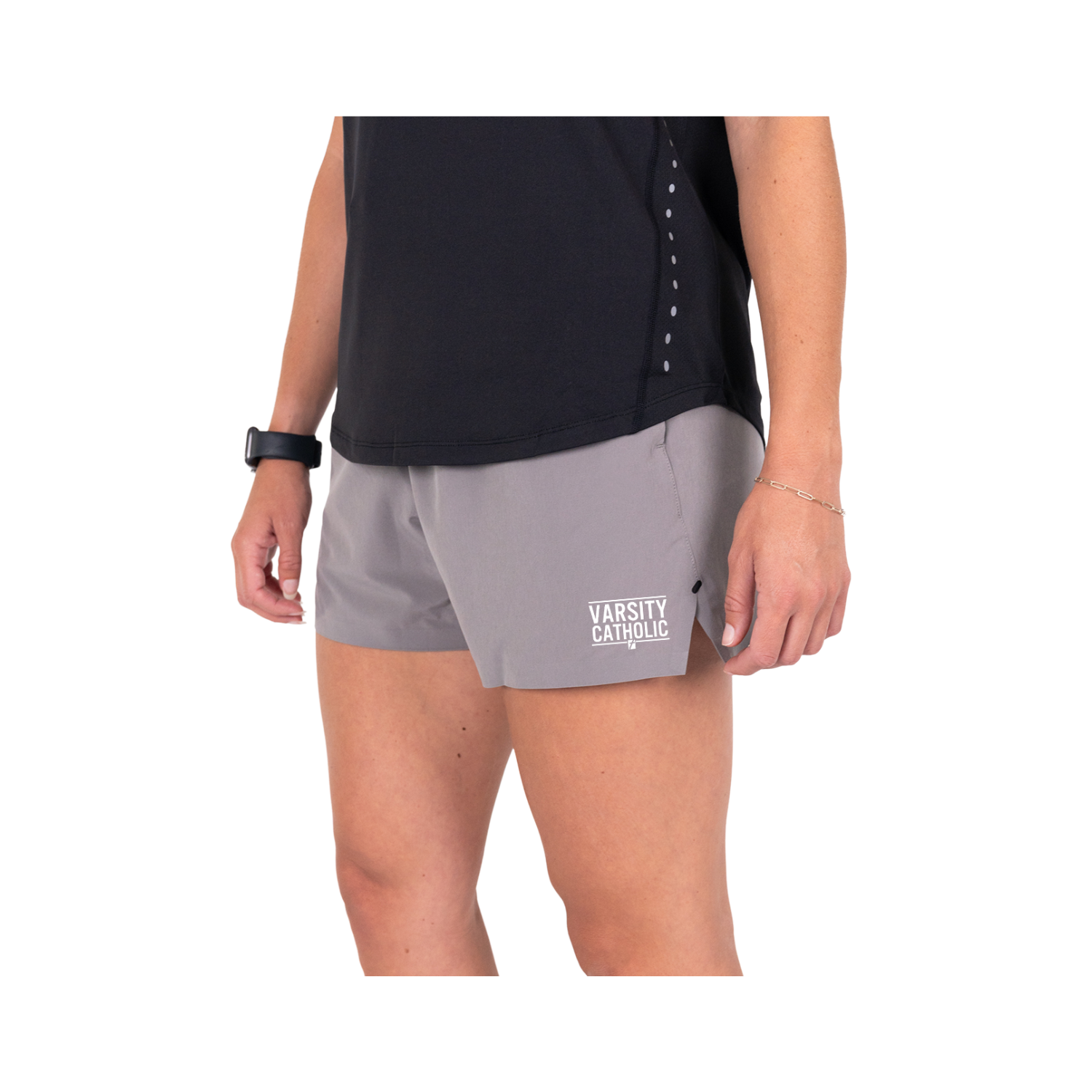 FOCUS - VARSITY CATHOLIC FALL '26 WOMEN'S TRAINING SHORT - DARK STERLING