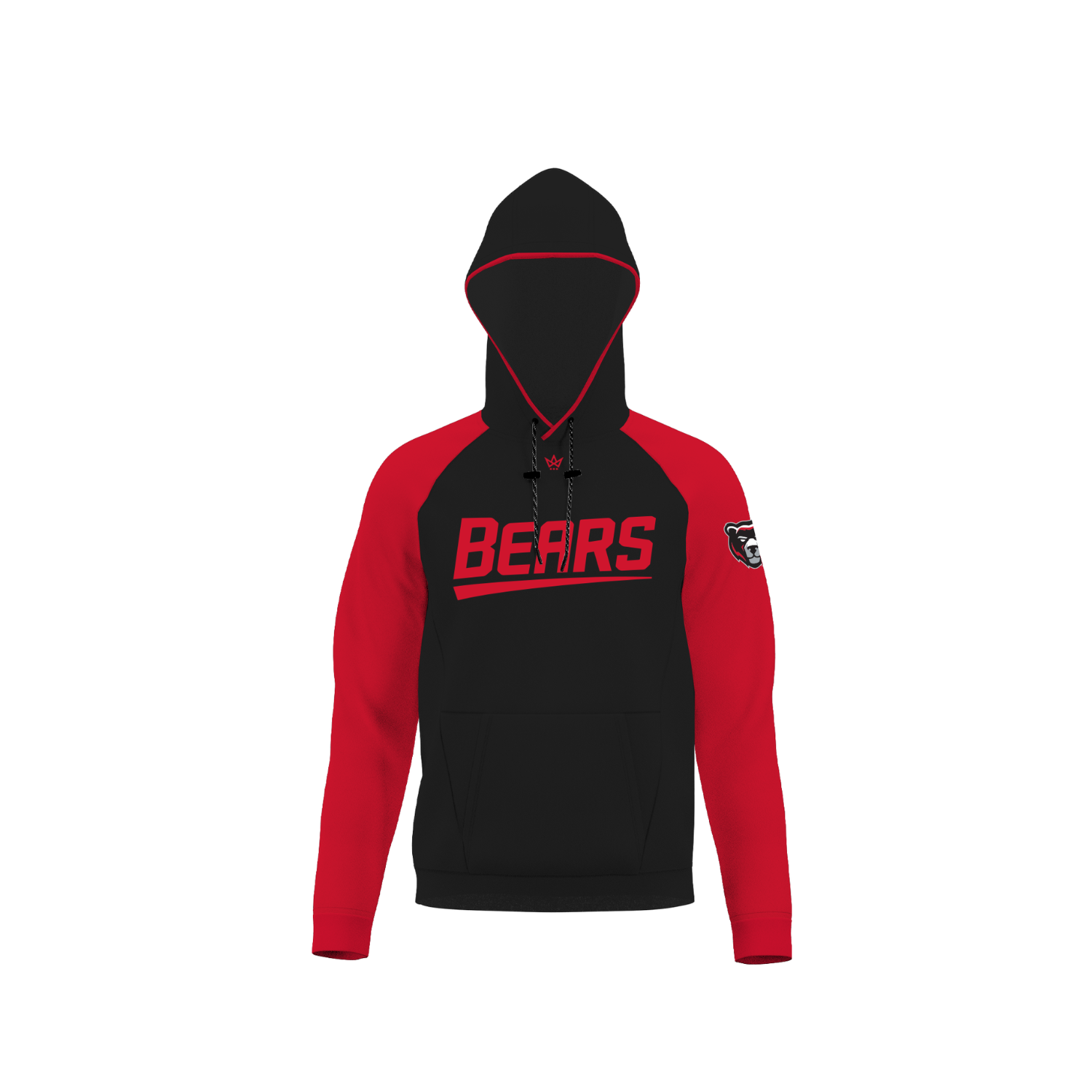 GLENS FALLS BLACK BEARS BASEBALL SUB PERFORMANCE FLEECE HOODIE
