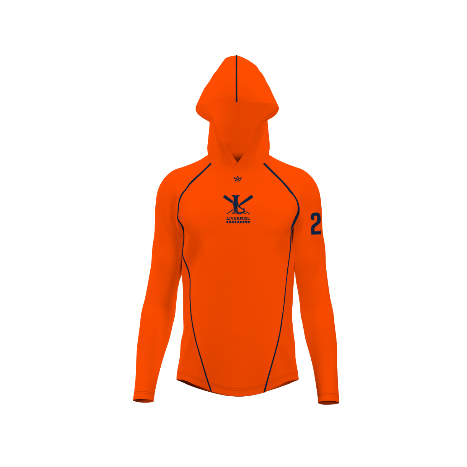 LIVERPOOL BASEBALL LOUNGER [ORANGE]