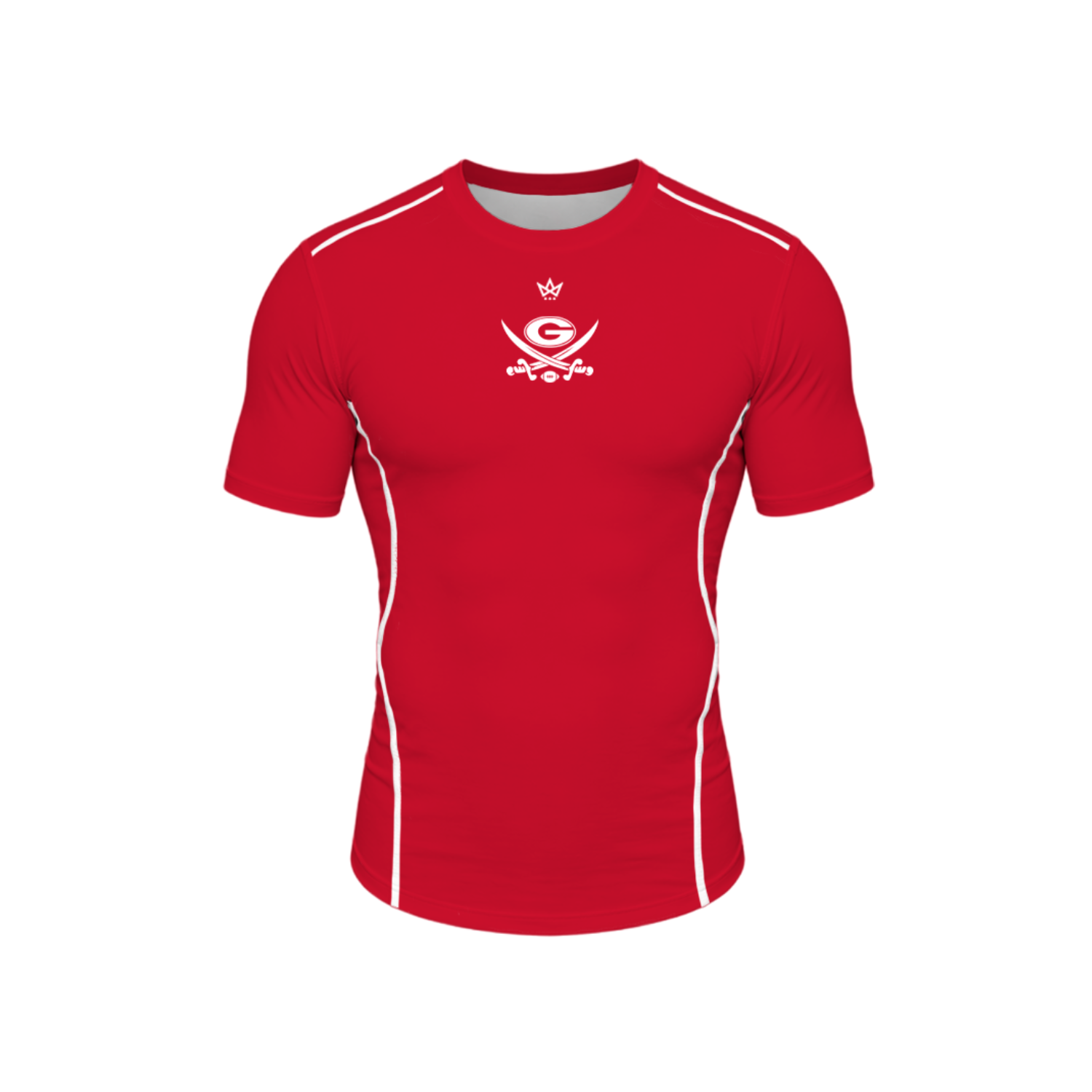 GUILDERLAND FOOTBALL TRAINING CAMP COMPRESSION SS TEE