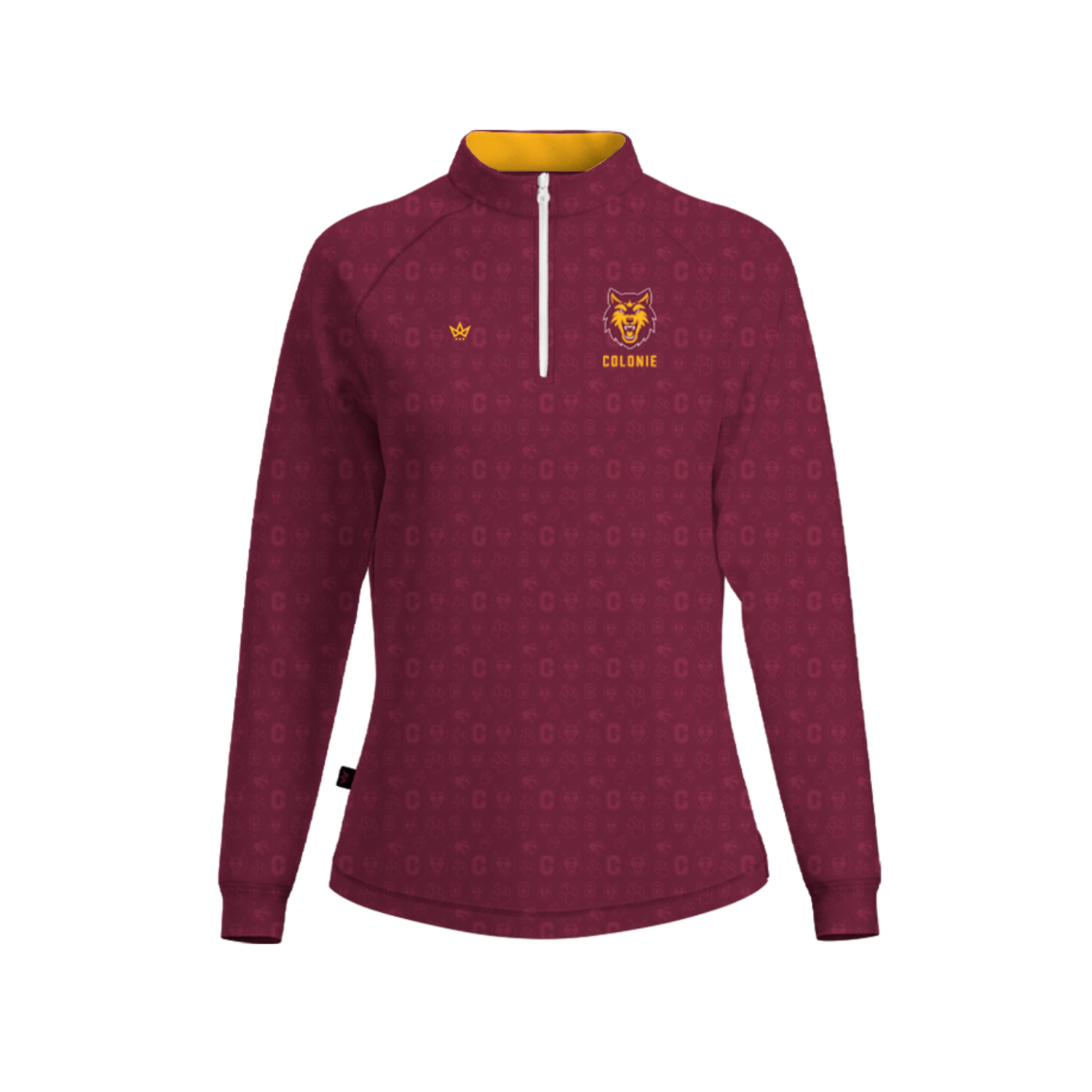 SOUTH COLONIE SCHOOL DISTRICT WOMEN'S SUB PERFORMANCE QUARTER-ZIP