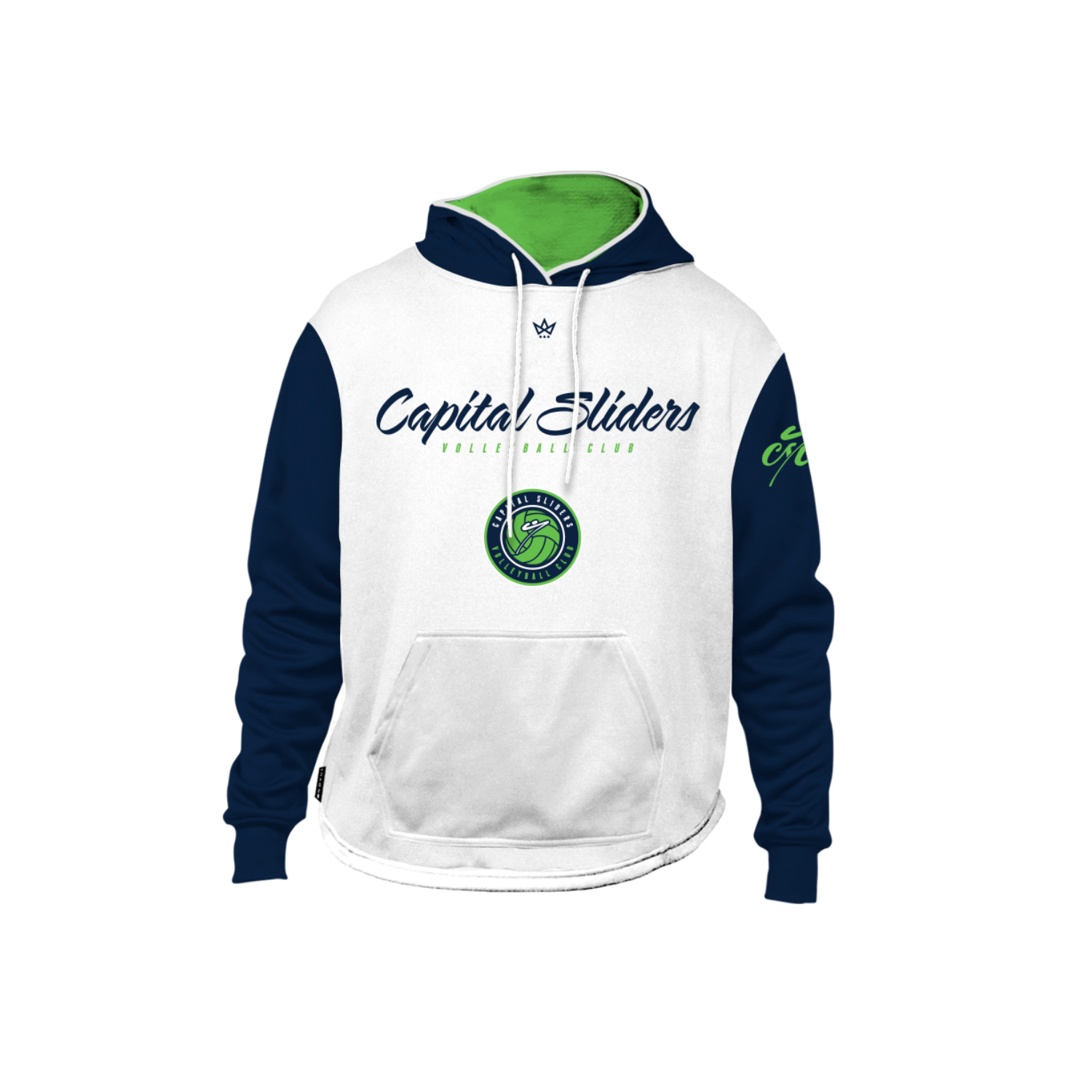 CAPITAL SLIDERS VOLLEYBALL SUB PERFORMANCE FLEECE HOODIE