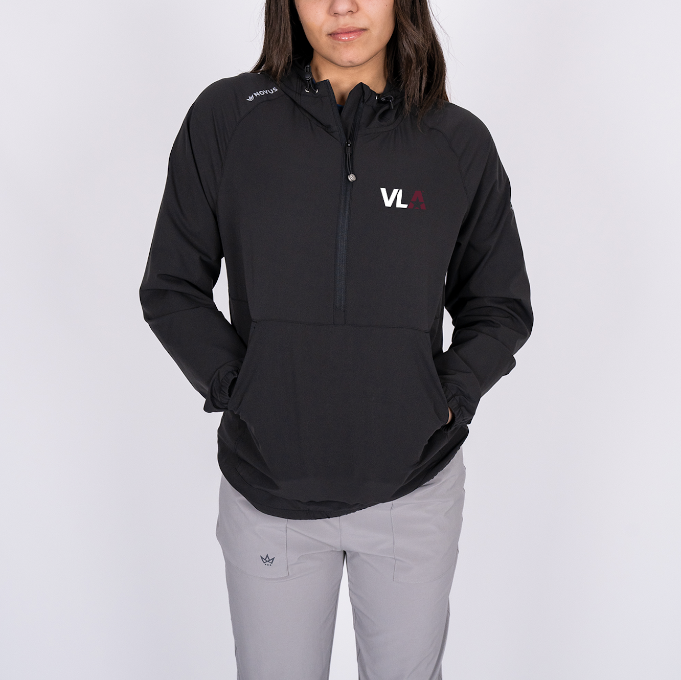 VOLLEYBALL LEAGUE  OF AMERICA '26 WOMEN'S RESILIENT ANORAK - ONYX