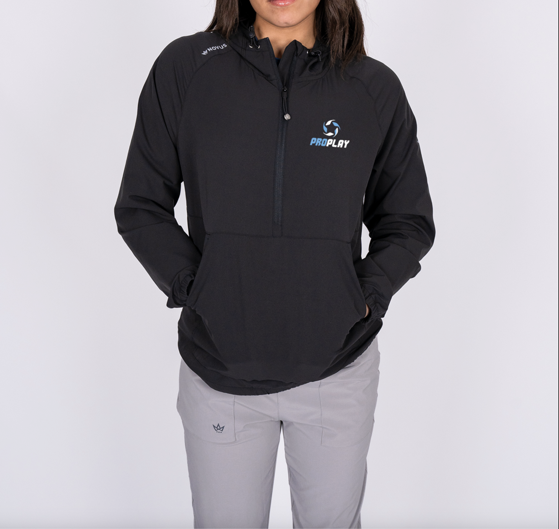 PROPLAY VOLLEYBALL CLUB '26 WOMEN'S RESILIENT ANORAK- ONYX