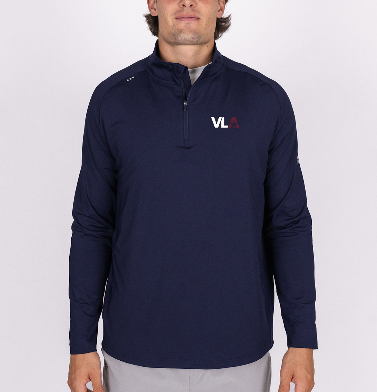 VOLLEYBALL LEAGUE  OF AMERICA '26 ASCENSION  QUARTER-ZIP - NAVY
