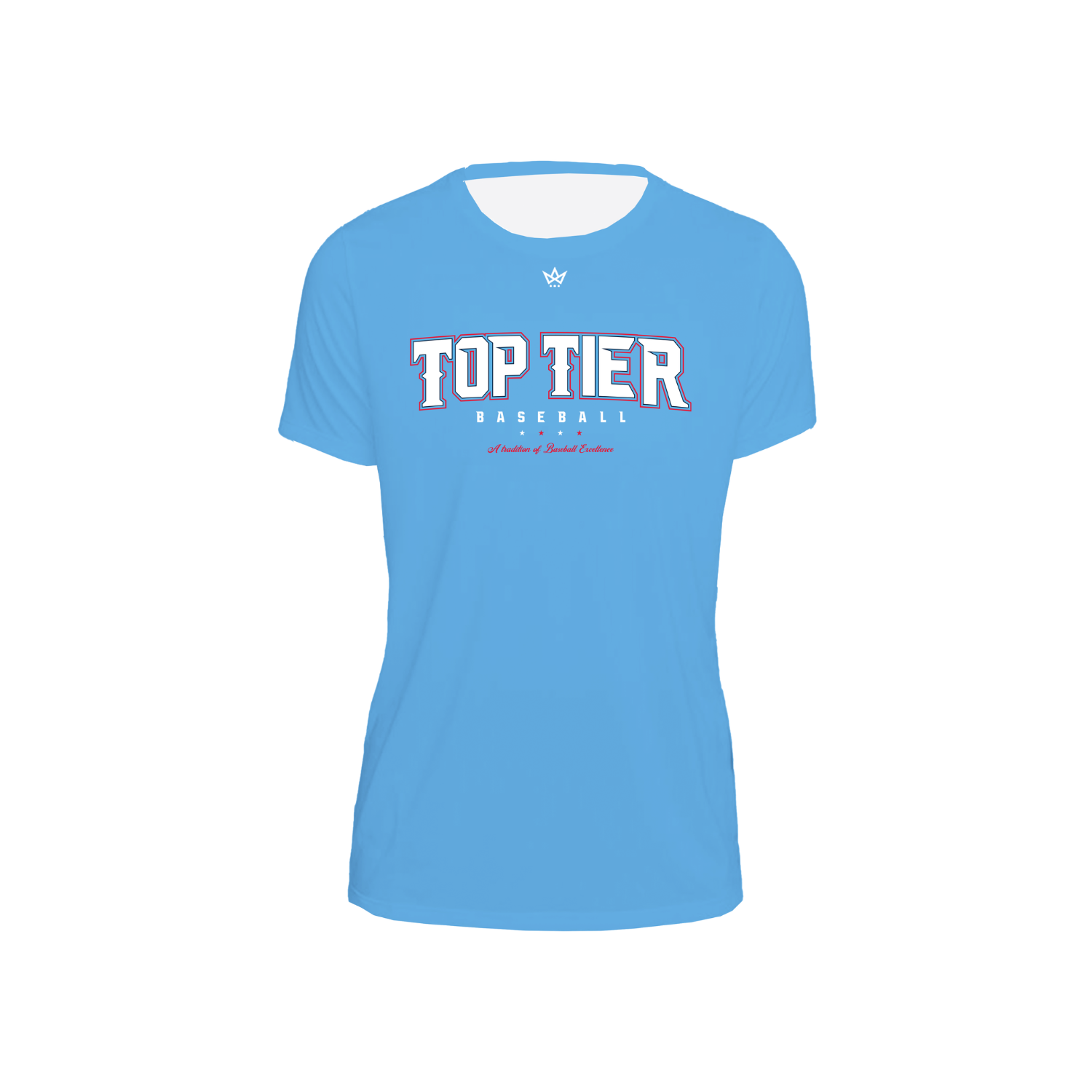 TOP TIER BASEBALL '26 WOMEN'S PERFORMANCE SS TEE