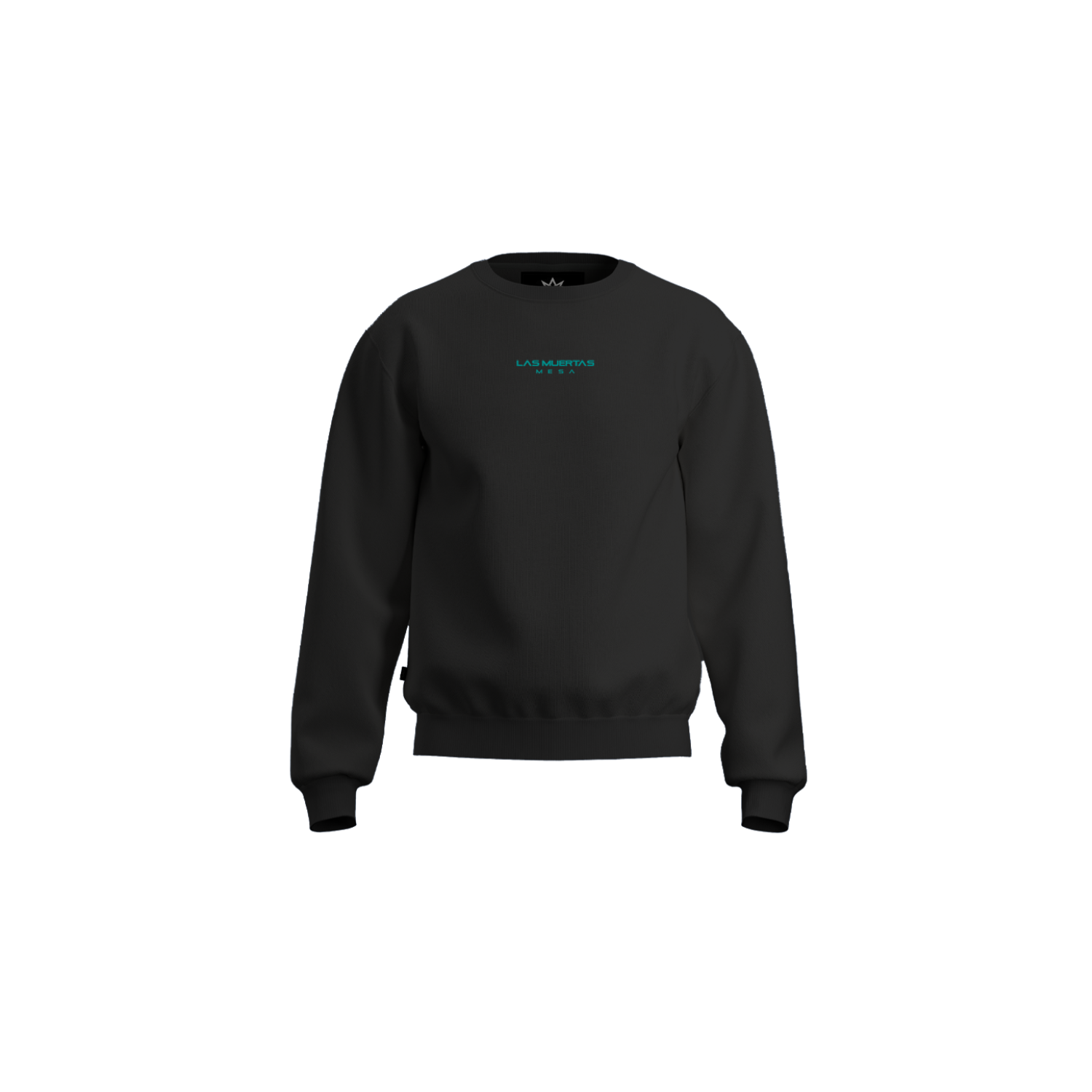 LAS MUERTAS COTTON FLEECE CREWNECK