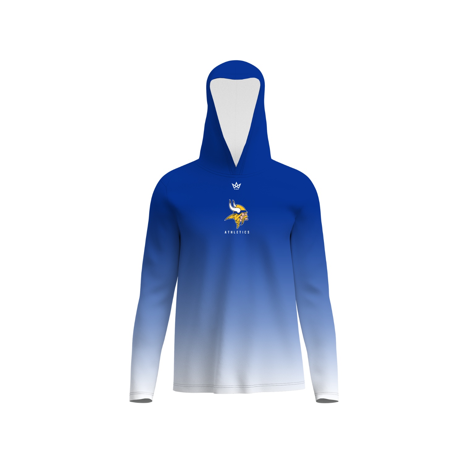 HOPKINS HS PERFORMANCE LS HOODIE [BLUE FADE]