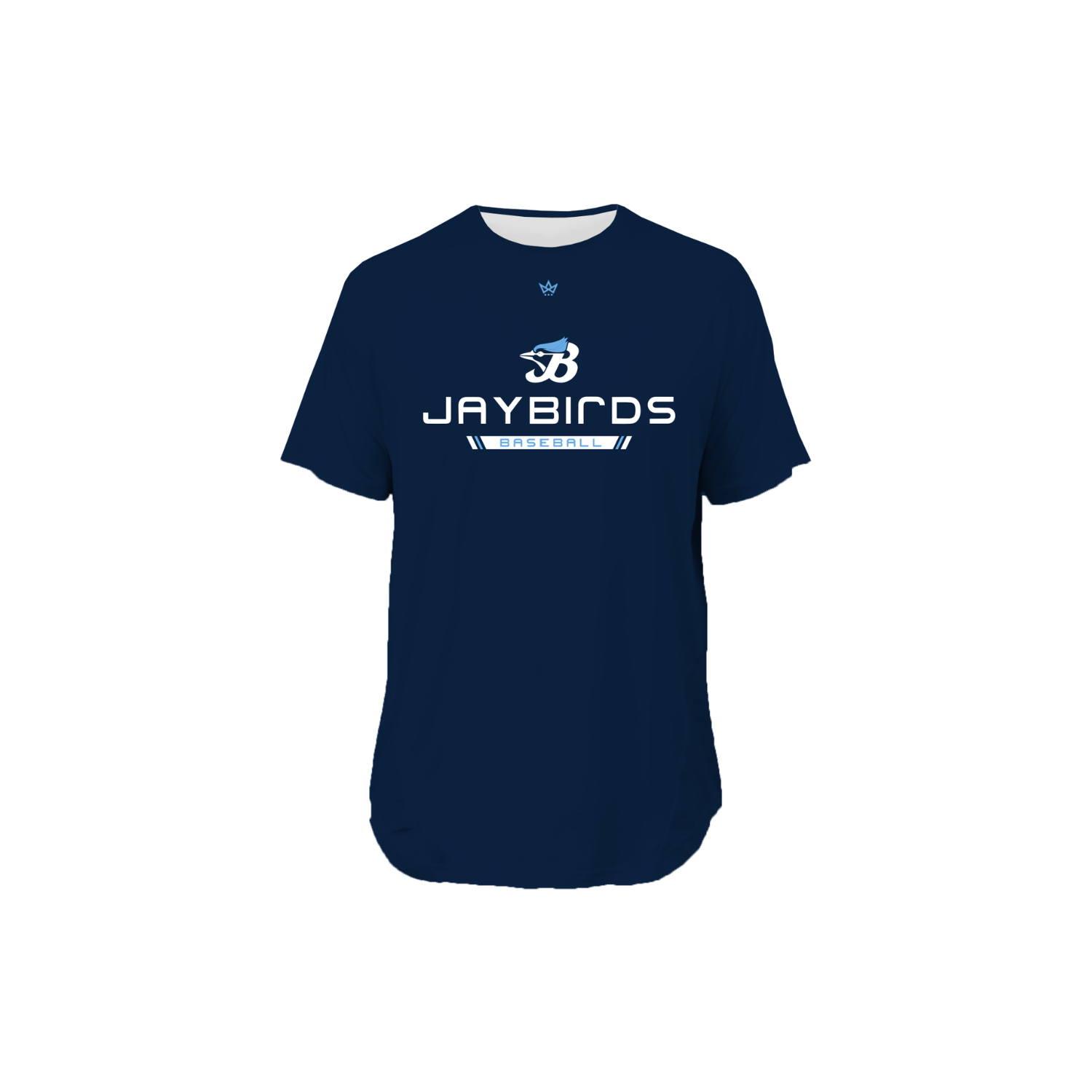 JAYBIRD BASEBALL PRO VENTED SS TEE - NAVY