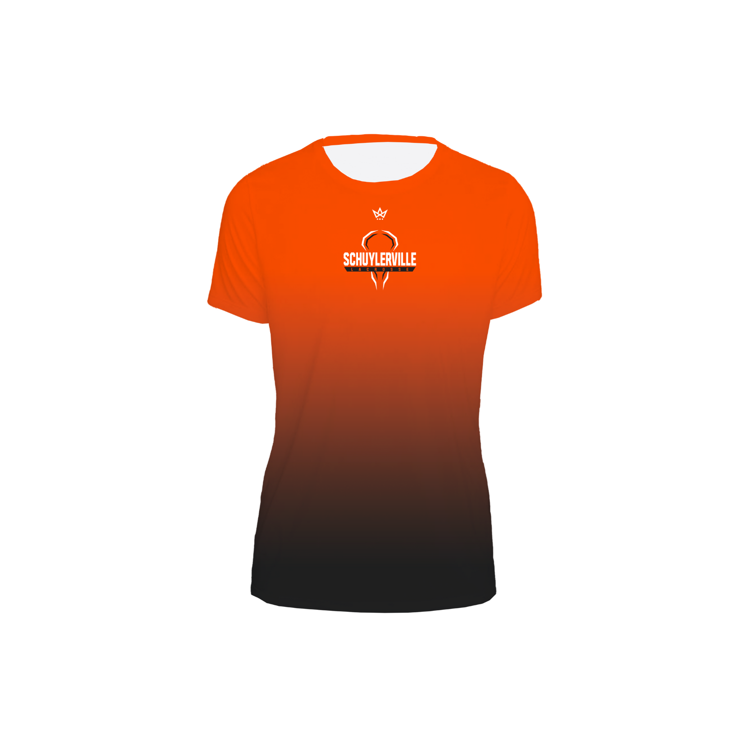 SCHUYLERVILLE LACROSSE WOMEN'S PERFORMANCE SS TEE - BLACK