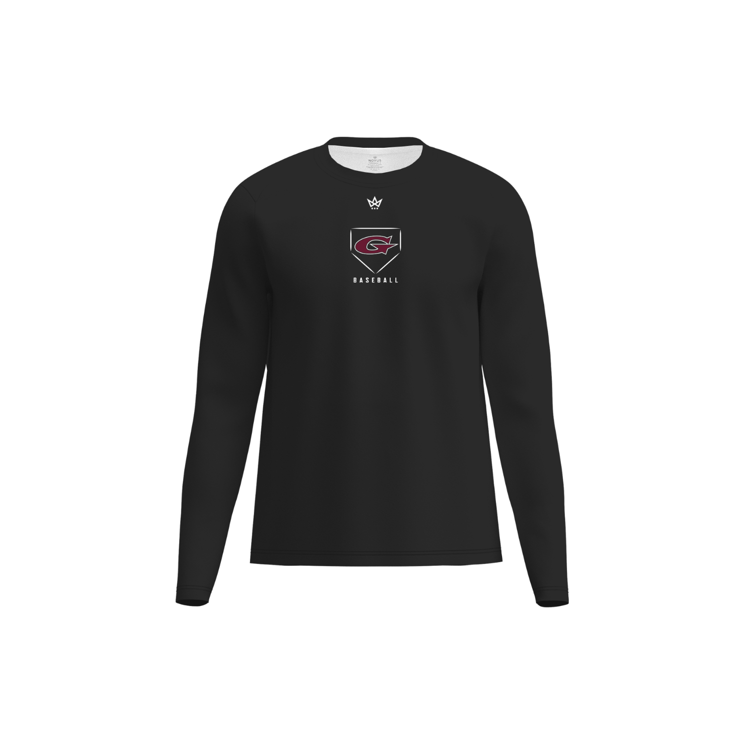 GOLDEN HS BASEBALL PERFORMANCE LS - BLACK
