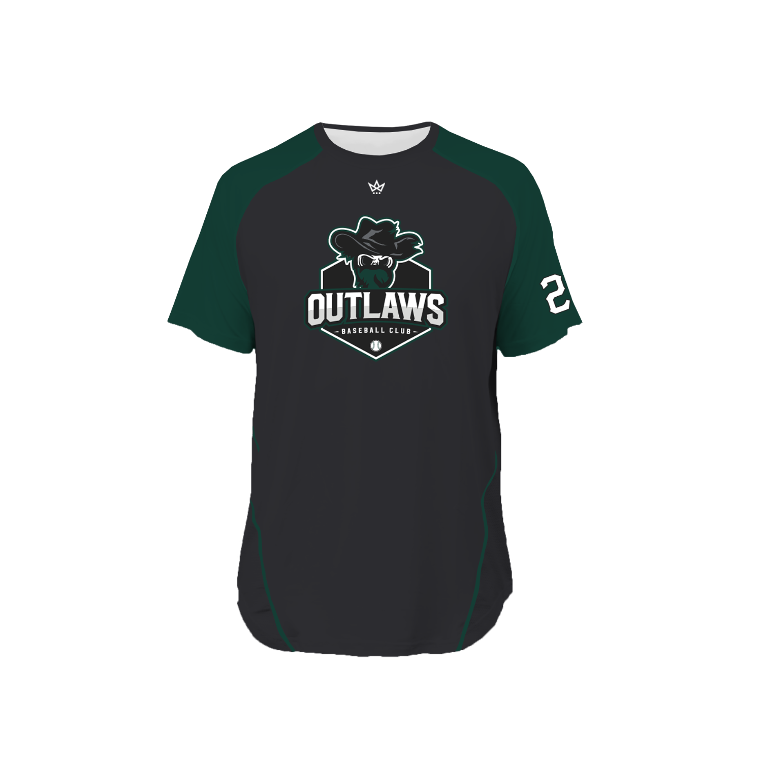 OUTLAWS BASEBALL PRO VENTED SS TEE