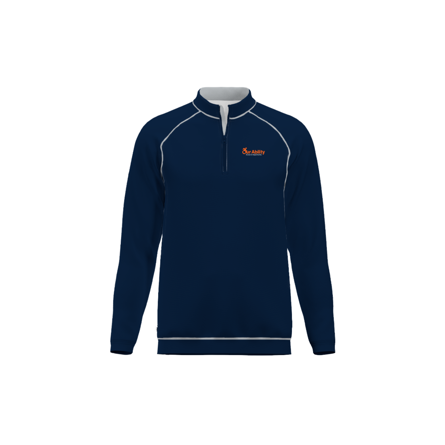 OUR ABILTY INC. SUB PERFORMANCE QUARTER-ZIP - NAVY