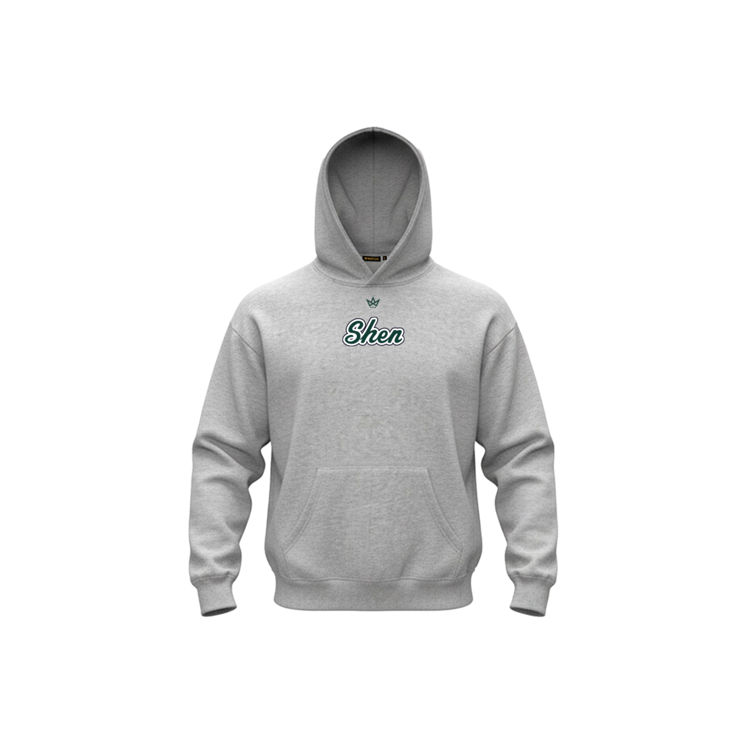 SHEN WORKFORCE CHALLENGE ACCESS COTTON FLEECE HOODIE - GREY