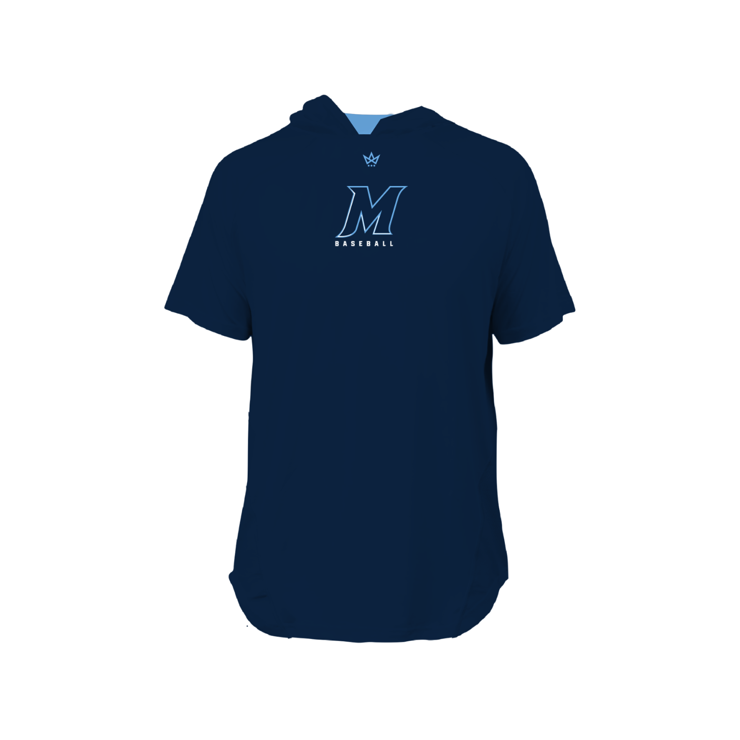 MAVS BASEBALL FALL '26 PRO VENTED SS HOODIE - NAVY