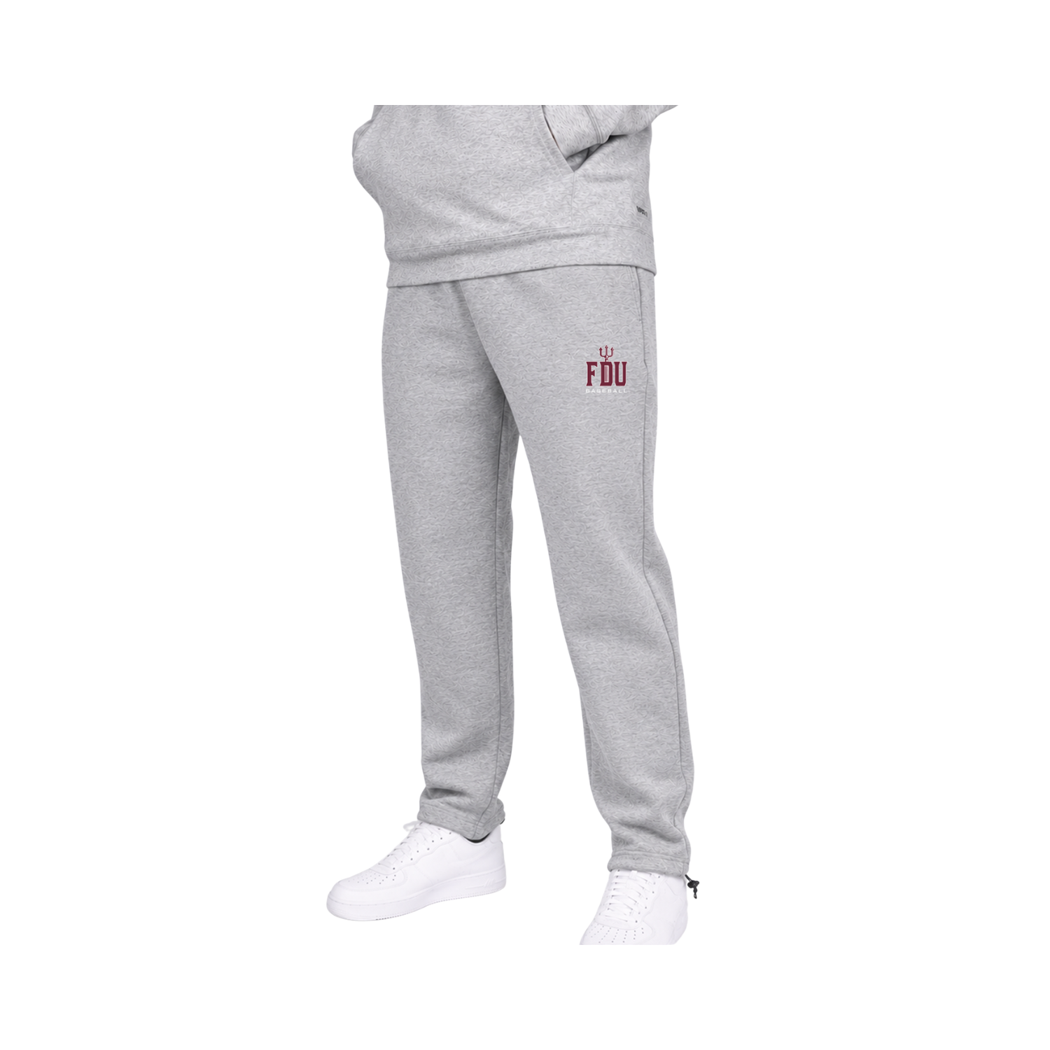 FDU BASEBALL ROYALKNIT SWEATPANT - HEATHER STERLING