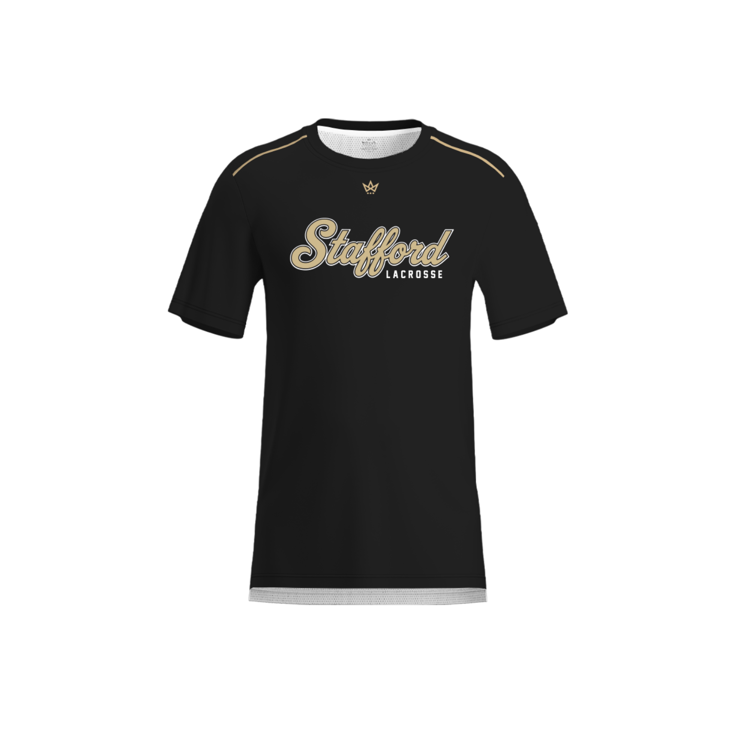 STAFFORD LACROSSE AURA TEE - BLACK