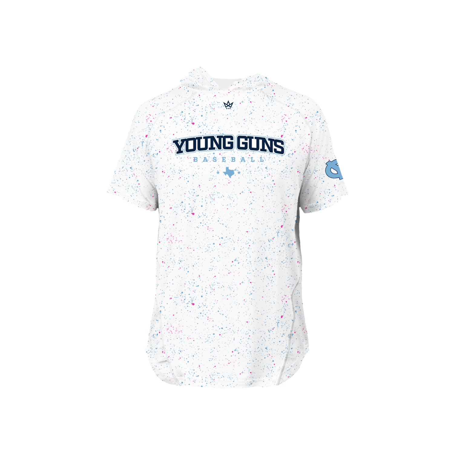 YOUNG GUNS BASEBALL PRO VENTED SS HOODIE