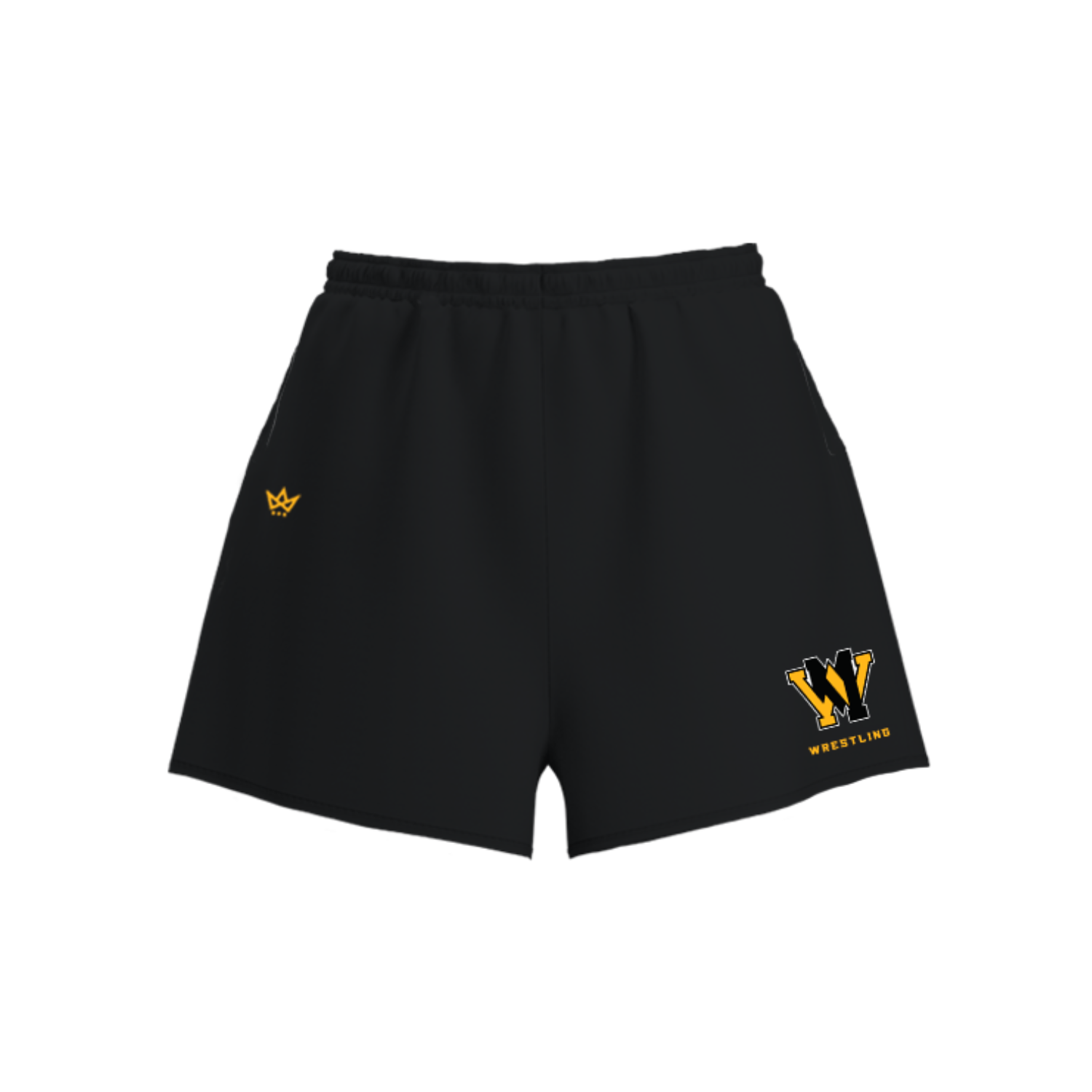 WEST MILFORD WRESTLING WOMEN'S SUB ASCENSION SHORTS [BLACK]