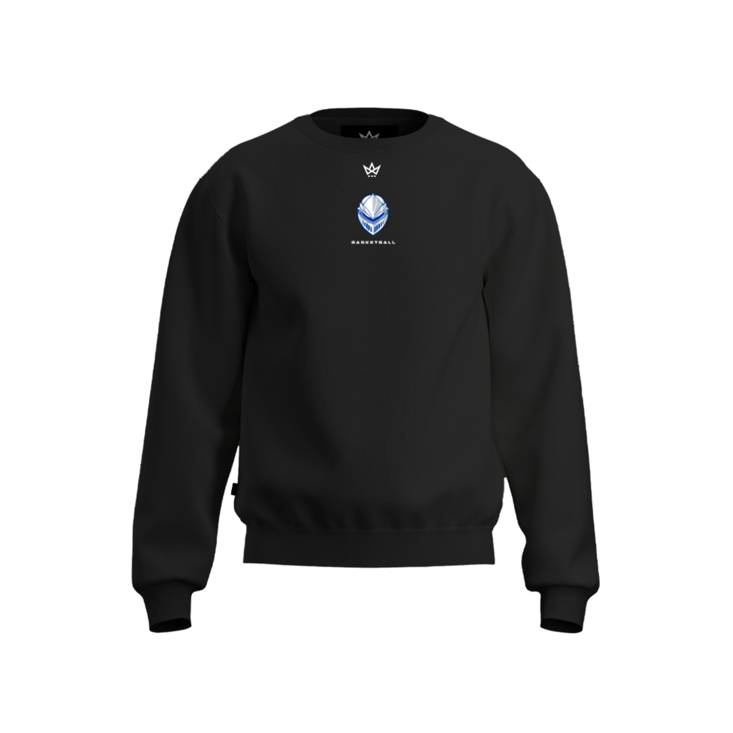SPF BASKETBALL COTTON FLEECE CREWNECK [BLACK]