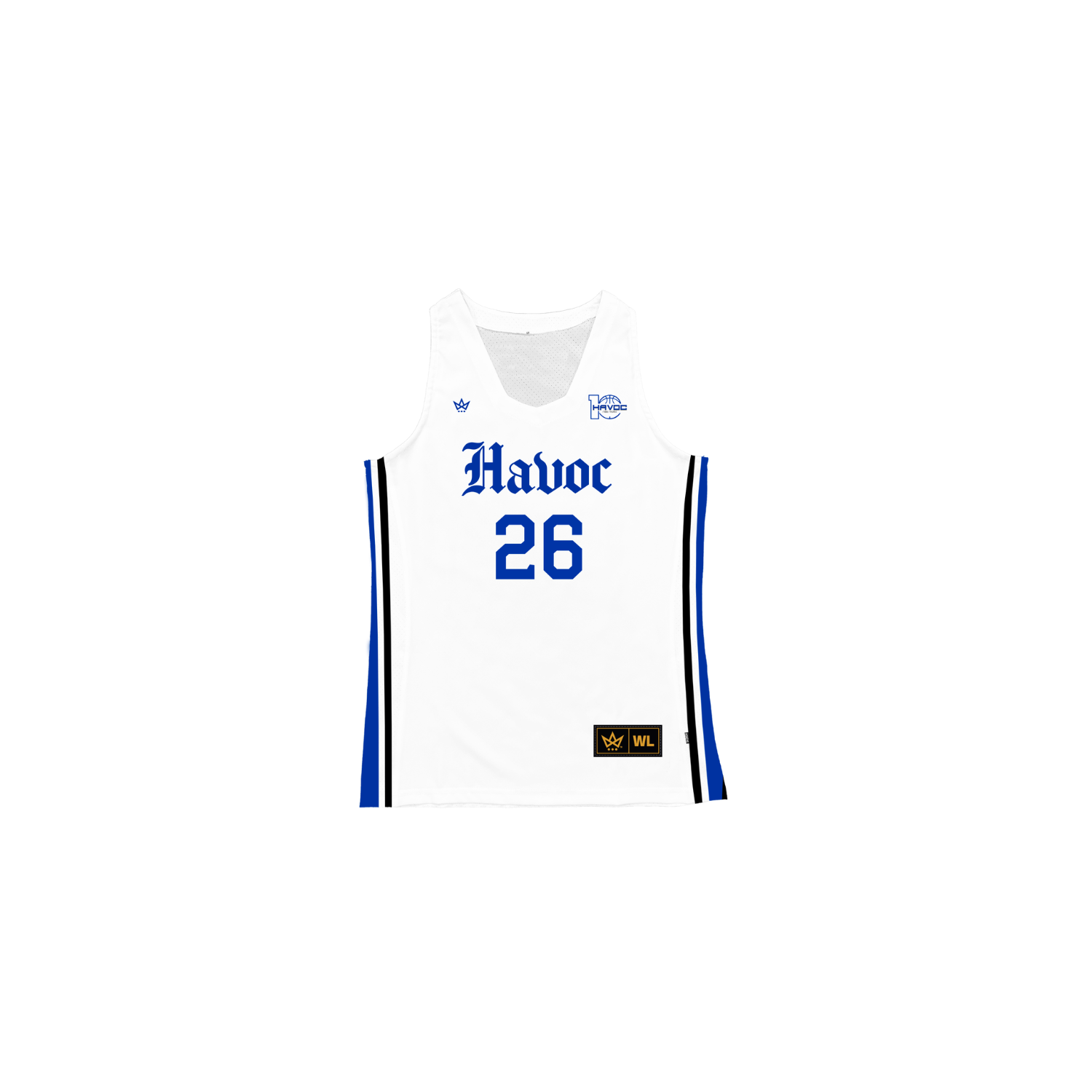 NY HAVOC BASKETBALL WOMEN'S BASKETBALL VENTUS GAME JERSEY [WHITE]