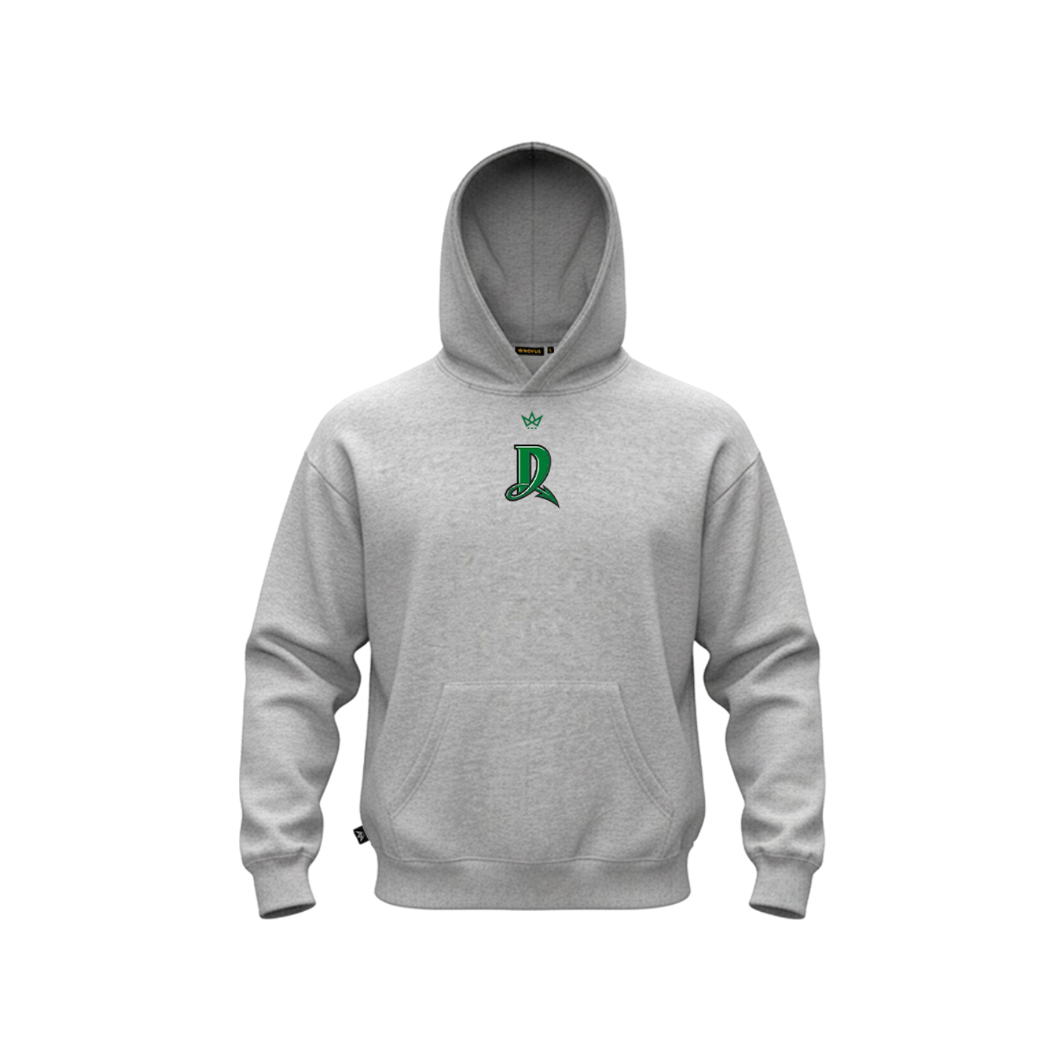DESERT DRAGONS ACCESS COTTON FLEECE HOODIE [GRAY]