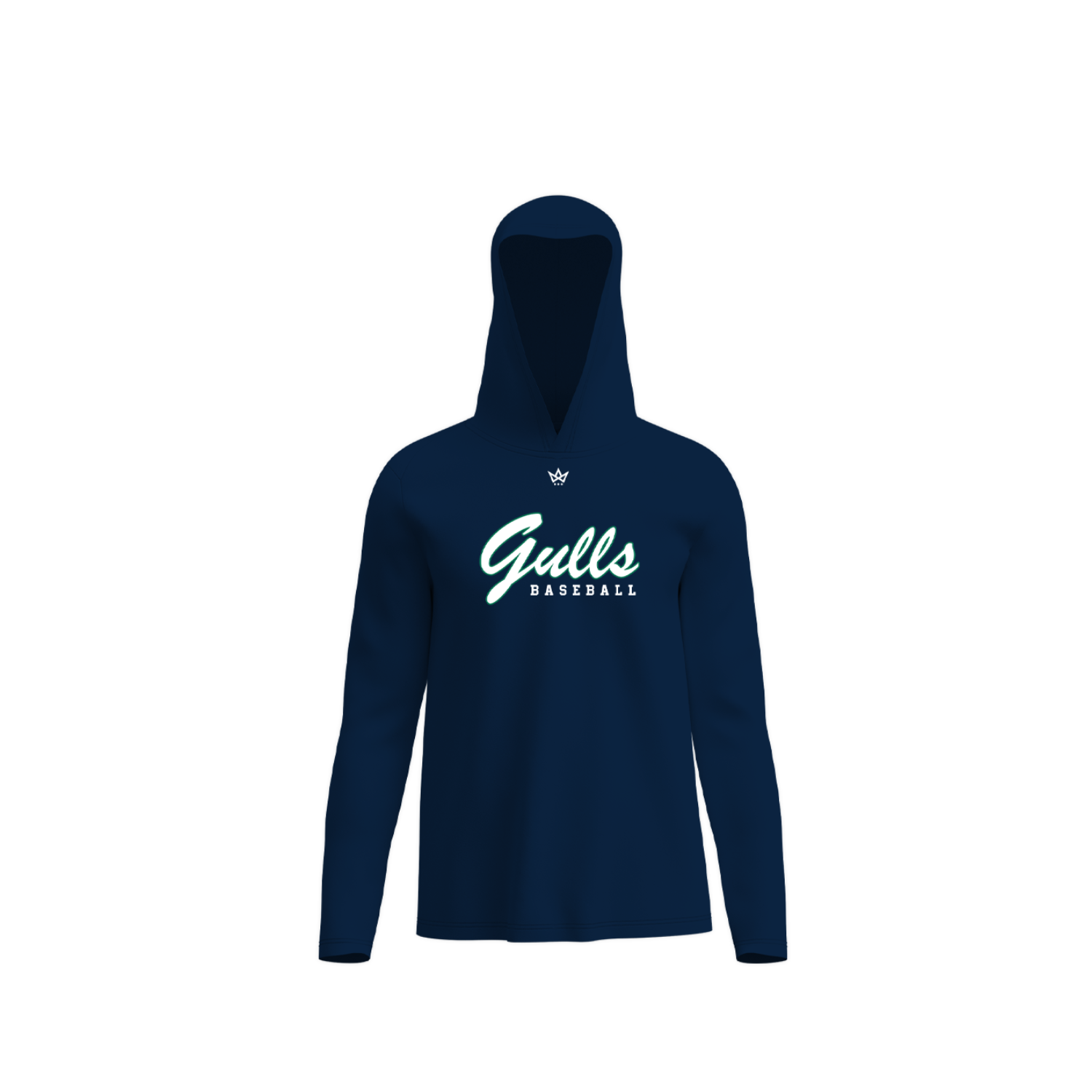 ENDICOTT BASEBALL PERFORMANCE LS HOODIE [NAVY]