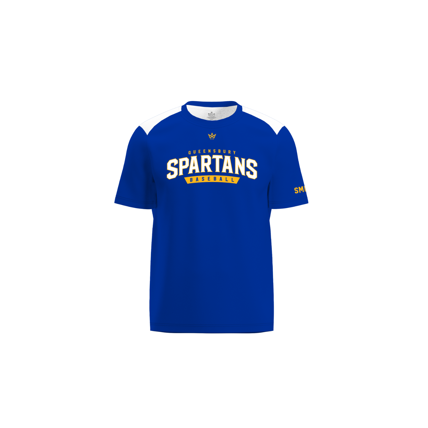 QUEENSBURY YOUTH BASEBALL & SOFTBALL PERFORMANCE SS TEE - BASEBALL