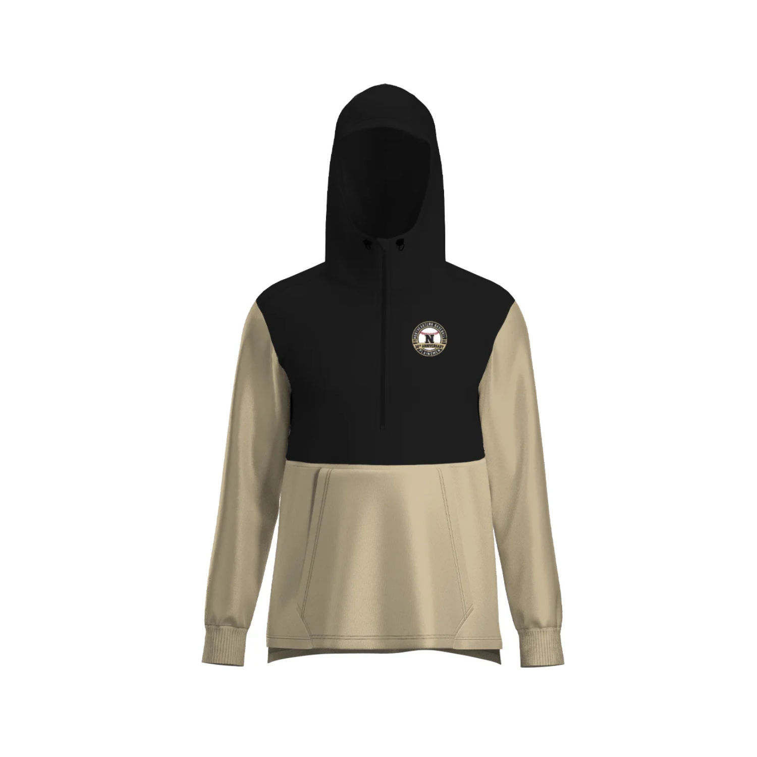 NJC BASEBALL MAGNA HOODIE [BLACK/TAN]