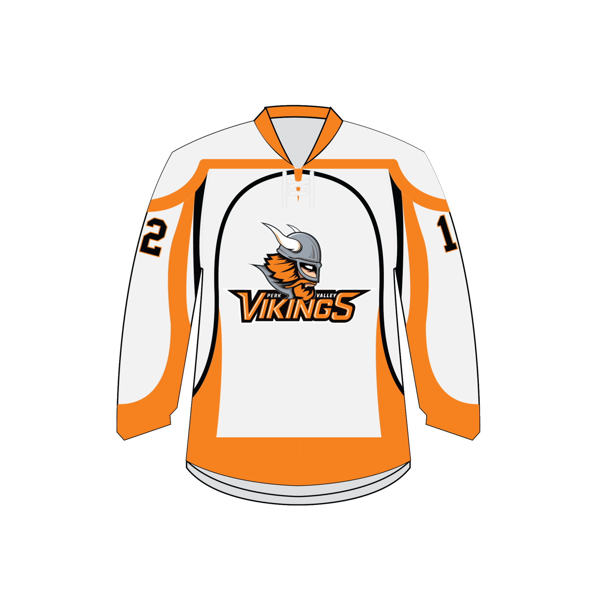 PERKIOMEN VALLEY SUB GAME WEIGHT HOCKEY JERSEY (WHITE)