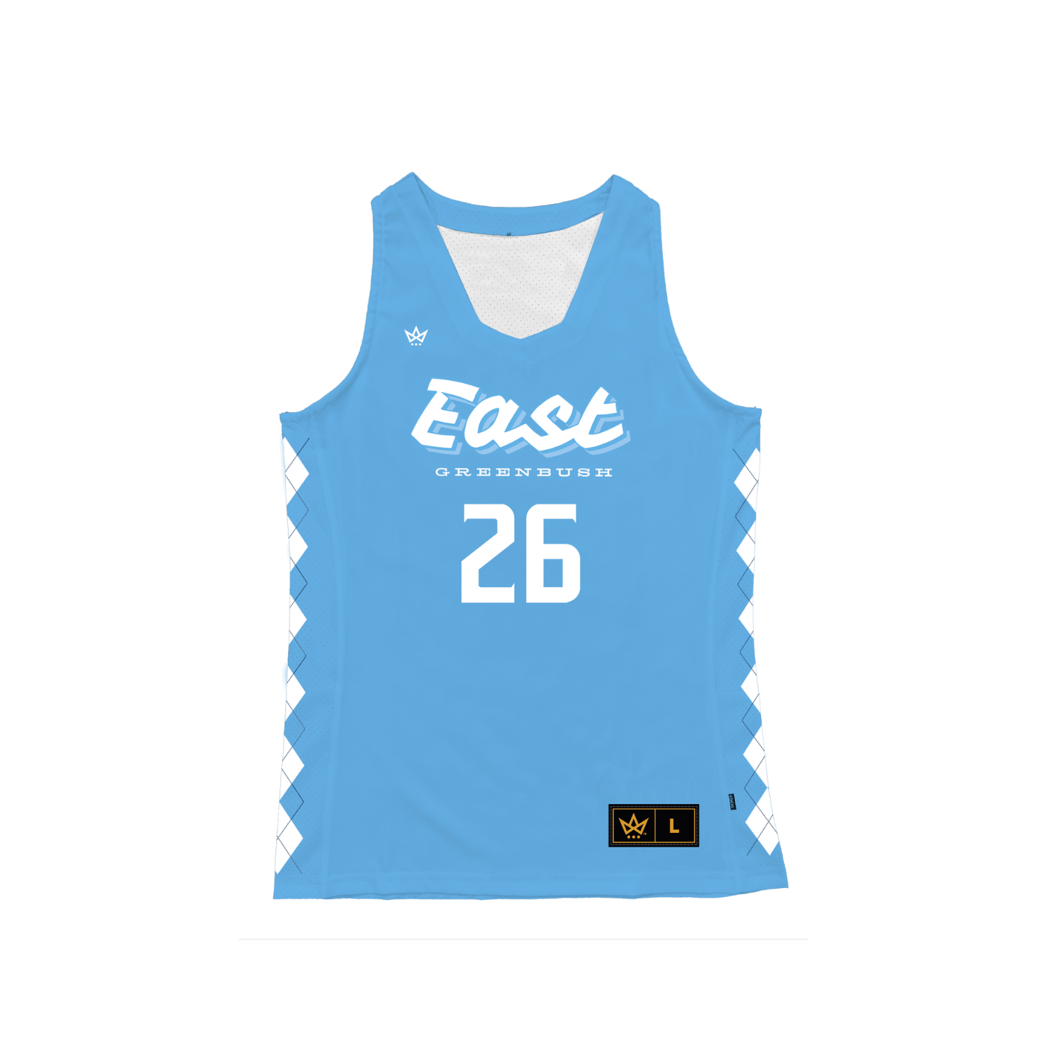 EG GIRLS TRAVEL BASKETBALL WOMEN'S BASKETBALL VENTUS GAME JERSEY  [BLUE]