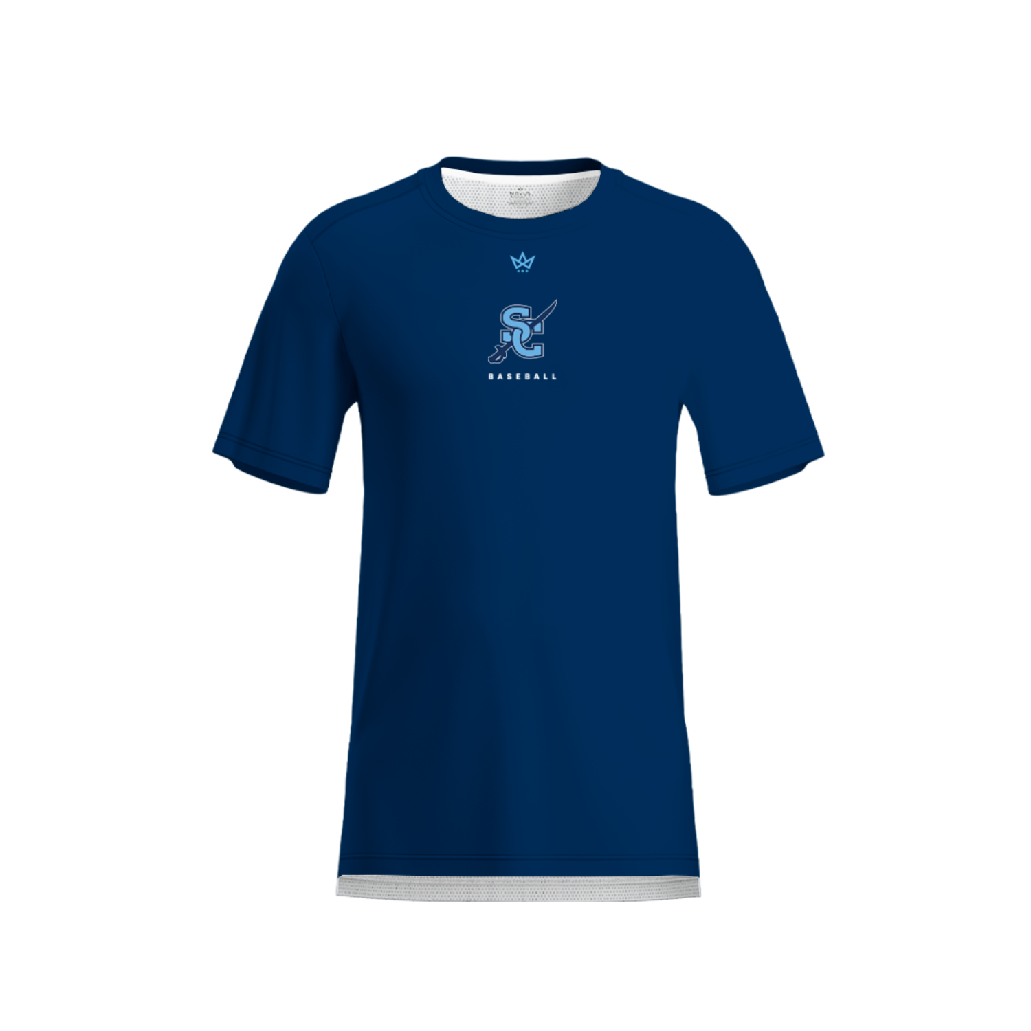 SOUTHSIDE CHRISTIAN SCHOOL BASEBALL AURA TEE [BLUE]