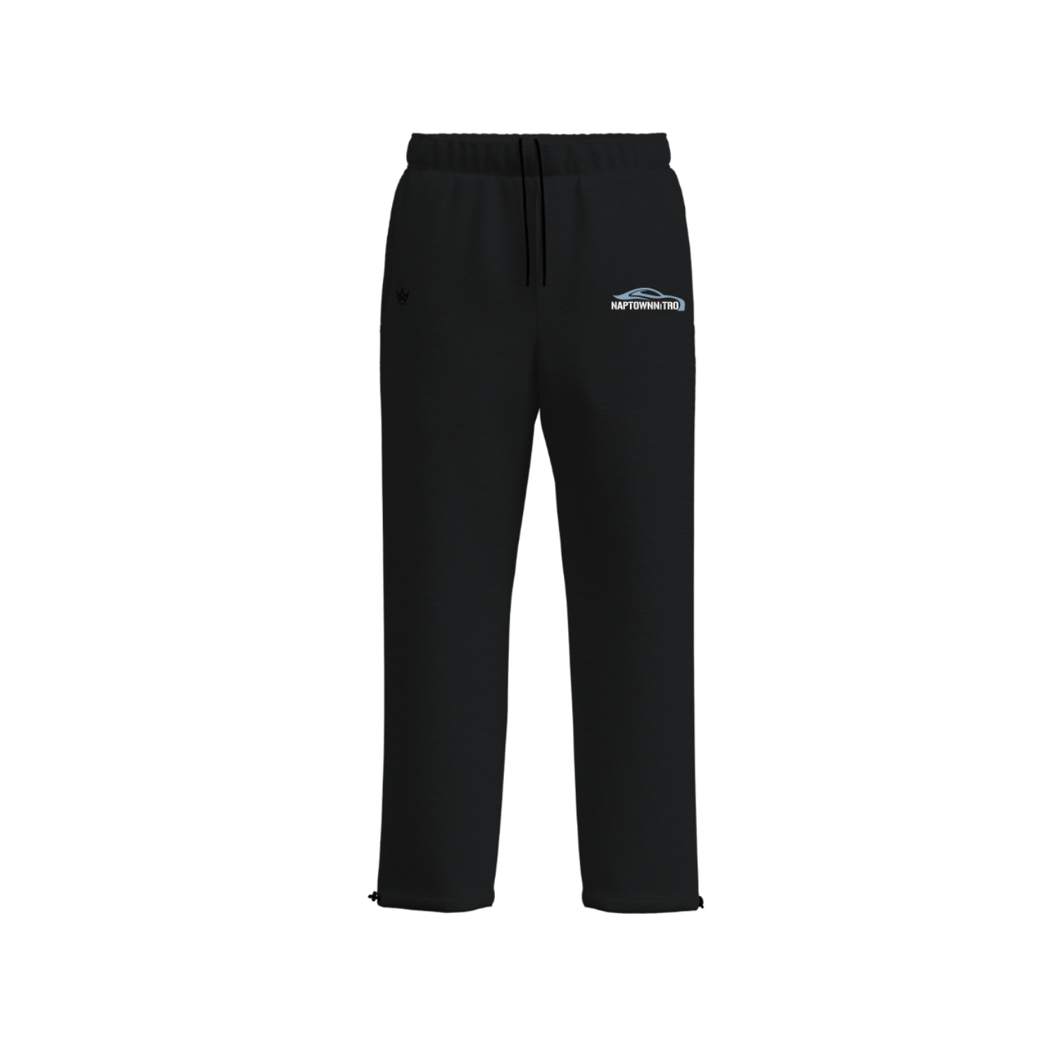 NAPTOWN NITRO VLA ACCESS COTTON FLEECE SWEATPANTS [BLACK]