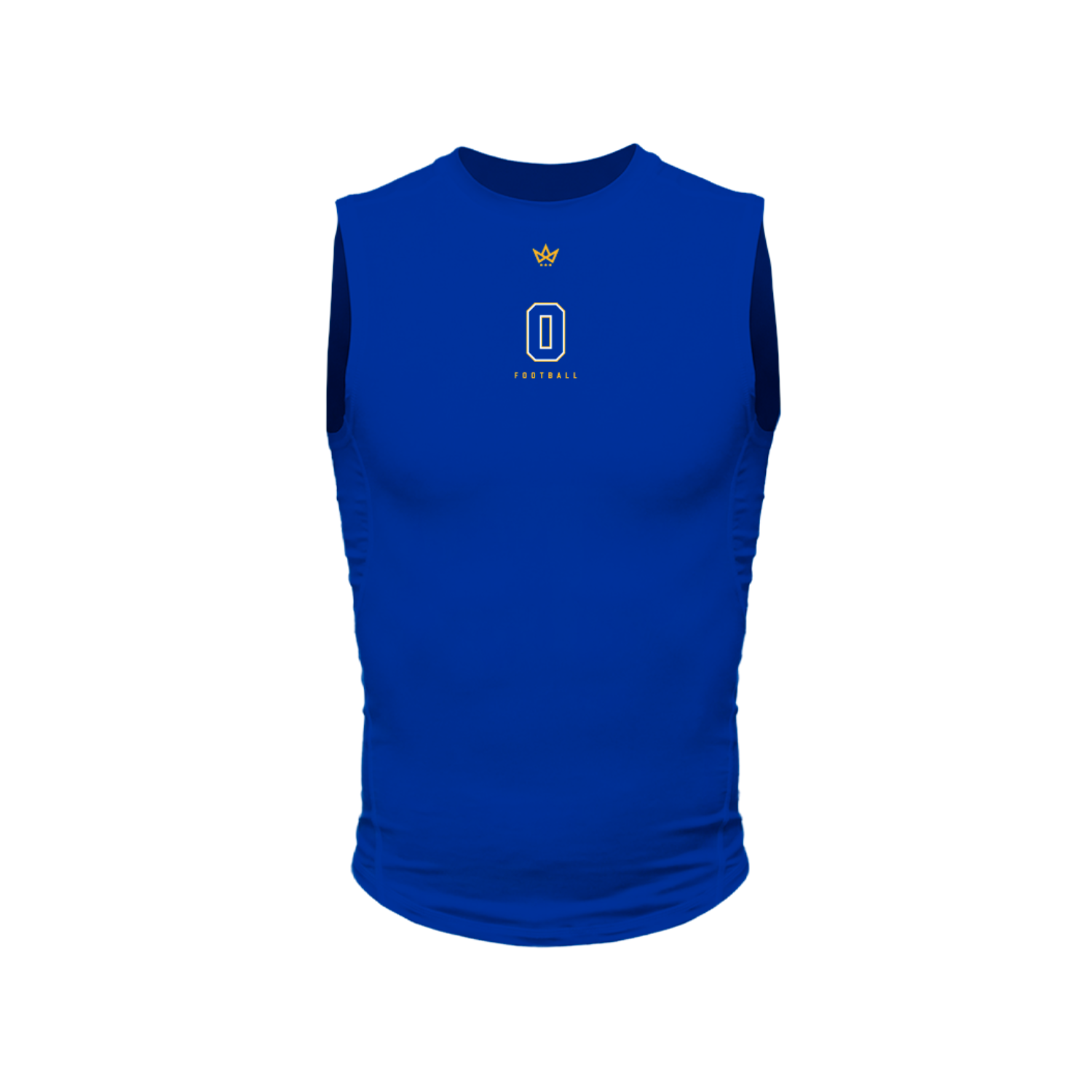 ONEONTA HS FOOTBALL PERFORMANCE COMPRESSION CUT OFF - BLUE