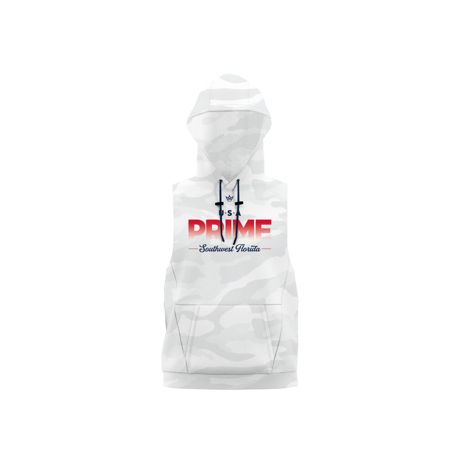 USA PRIME SWFL '26 SUB PERFORMANCE FLEECE SLEEVELESS HOODIE
