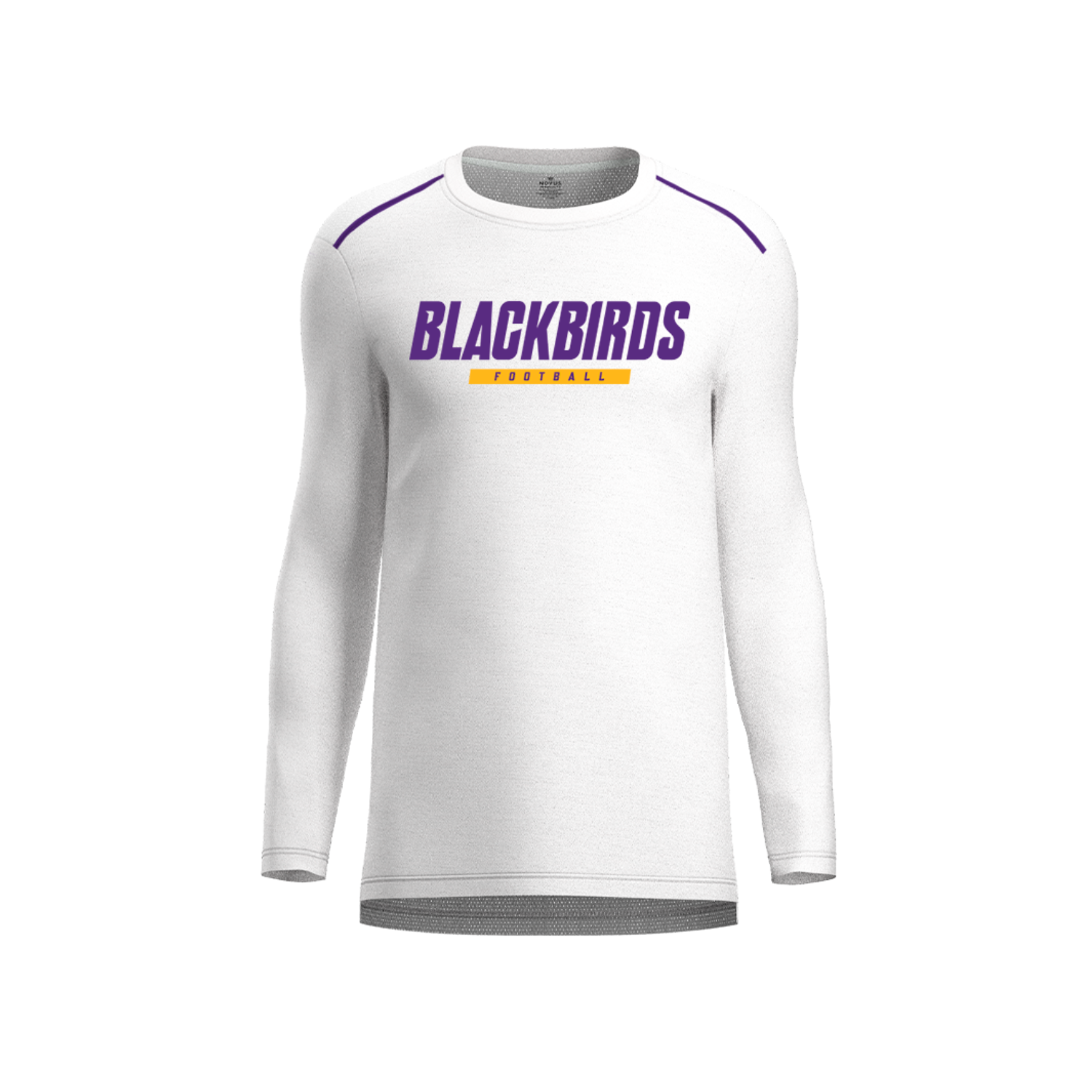 VOORHEESVILLE FOOTBALL AURA LS [WHITE]