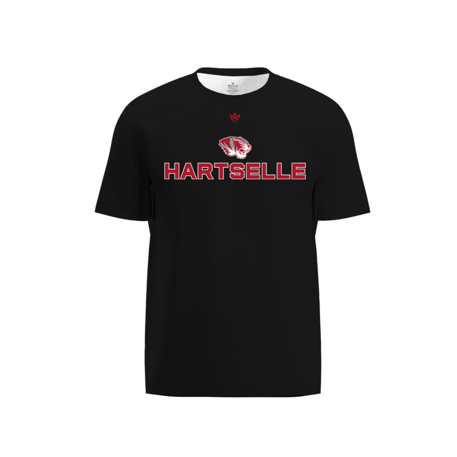 HARTSELLE HIGH SCHOOL PERFORMANCE SS TEE [BLACK]