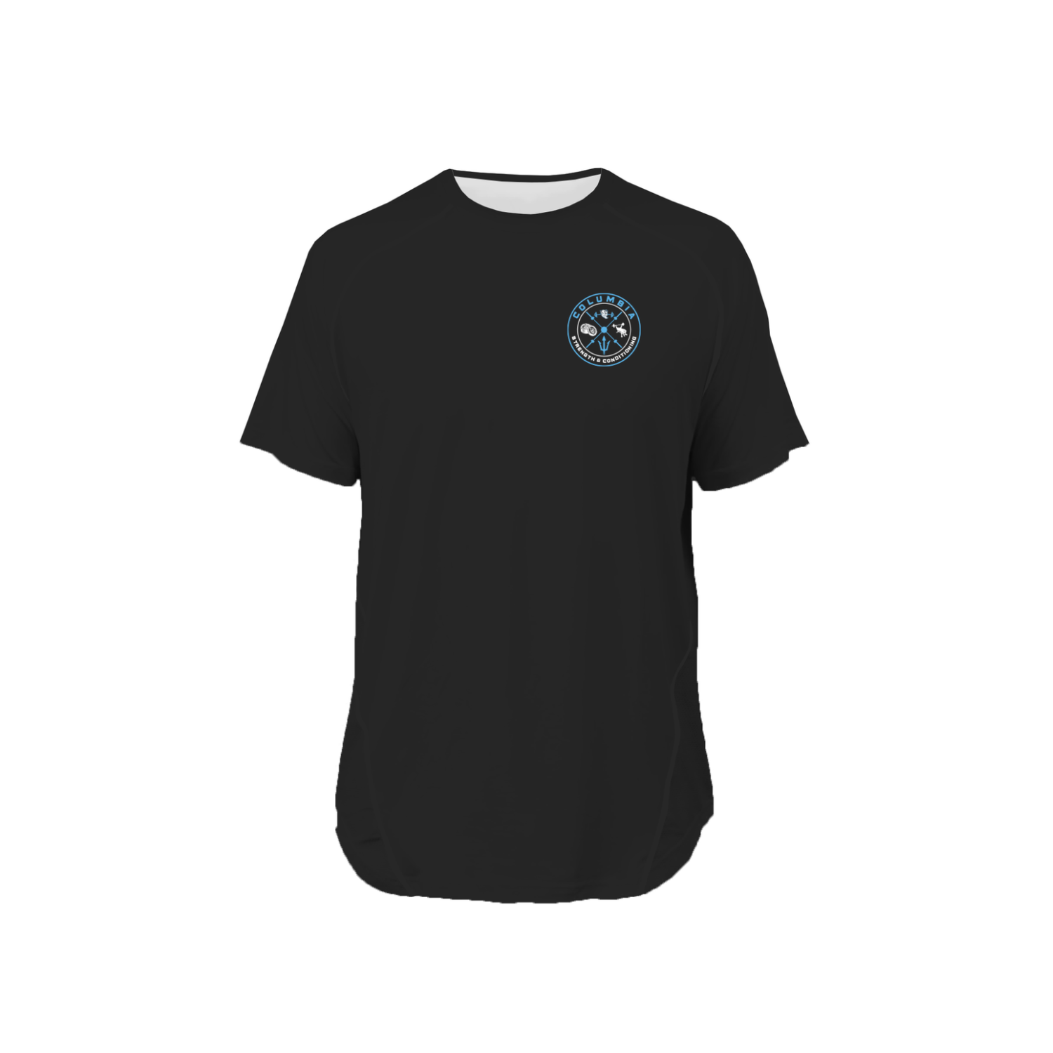 COLUMBIA STRENGTH & CONDITIONING PRO VENTED SS TEE [BLACK]